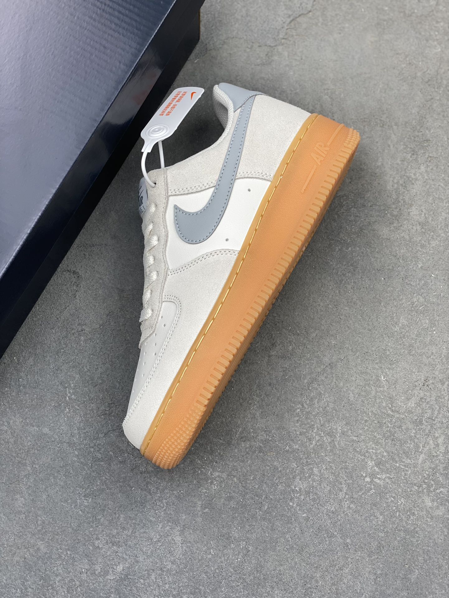 Nike Air Force 1 Low Casual Sneakers Suede Rubber Sole - FQ8714-002 8 i1722457344 4893 4