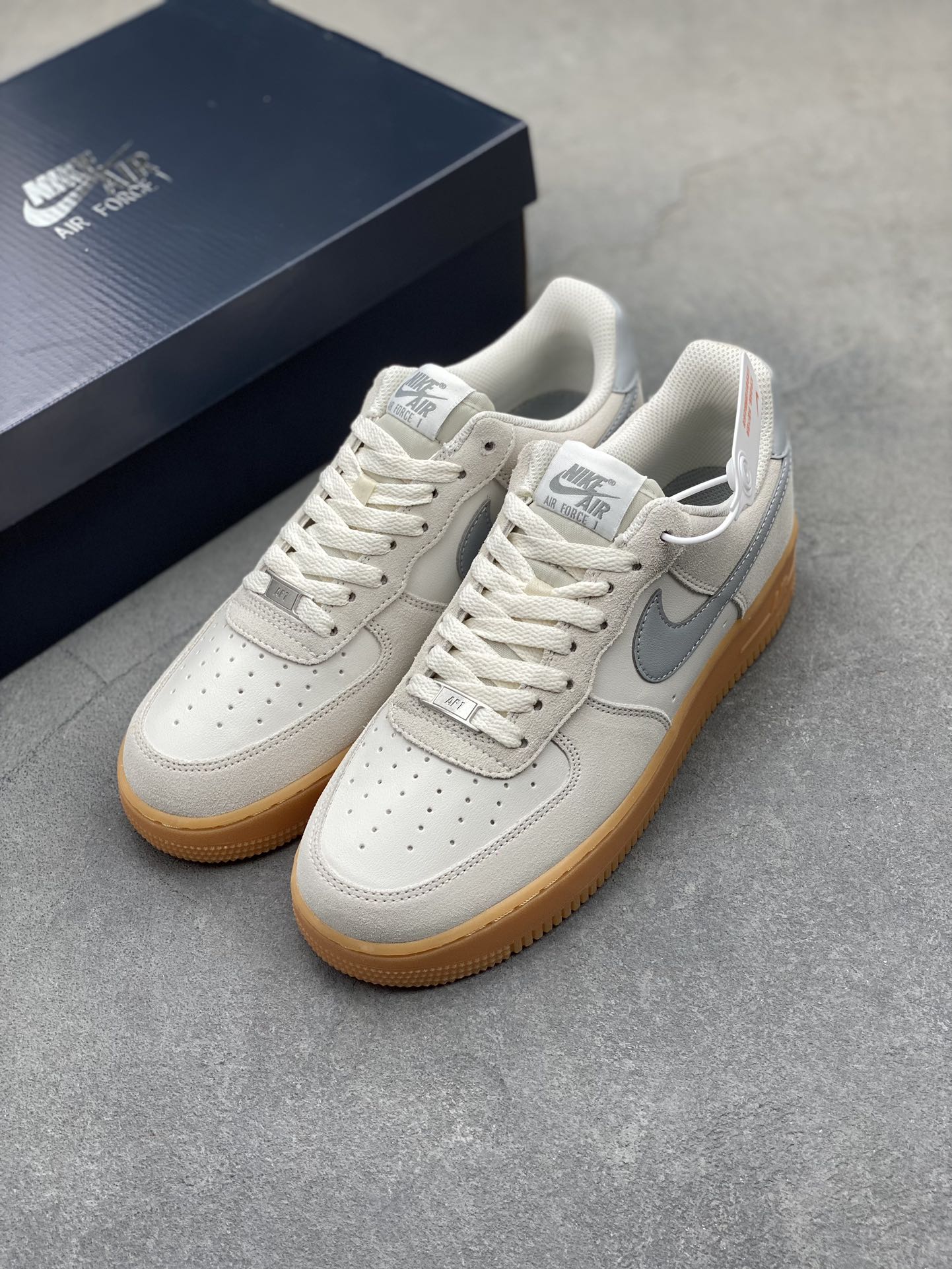 Nike Air Force 1 Low Casual Sneakers Suede Rubber Sole - FQ8714-002 9 i1722457344 5942 0