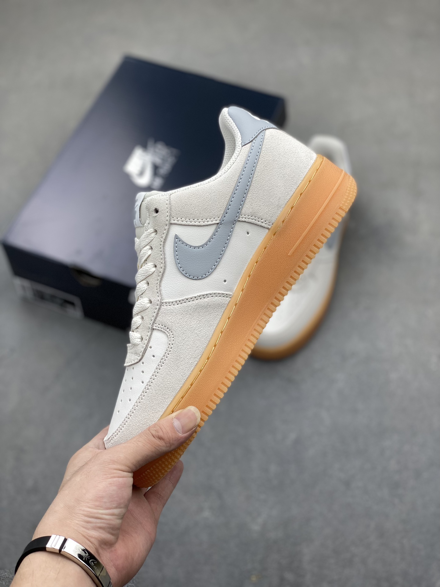 Nike Air Force 1 Low Casual Sneakers Suede Rubber Sole - FQ8714-002 4 i1722457345 2082 7