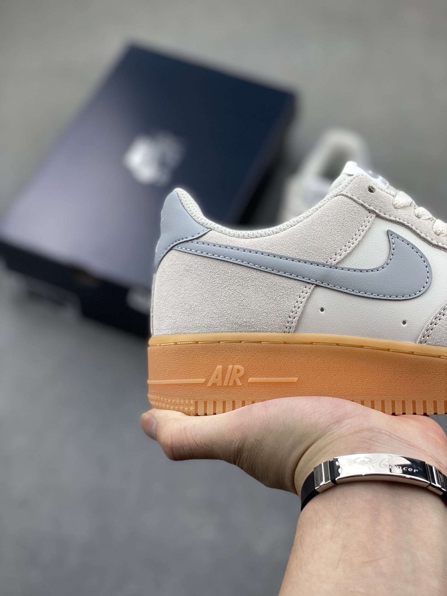 Nike Air Force 1 Low Casual Sneakers Suede Rubber Sole - FQ8714-002 6 i1722457345 2976 8