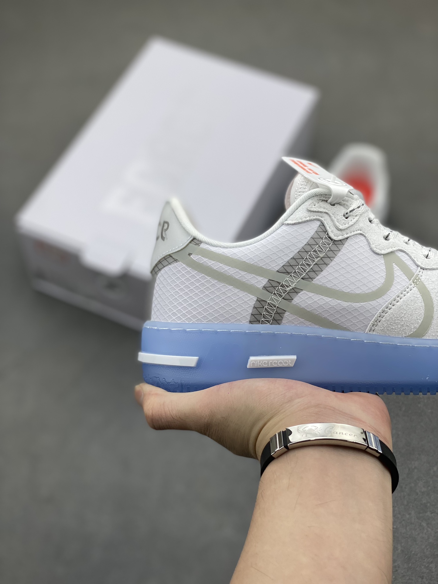 Nike Air Force 1 React QS 'Light Bone' Low-Top Sneakers 6 i1722457396 6942 1