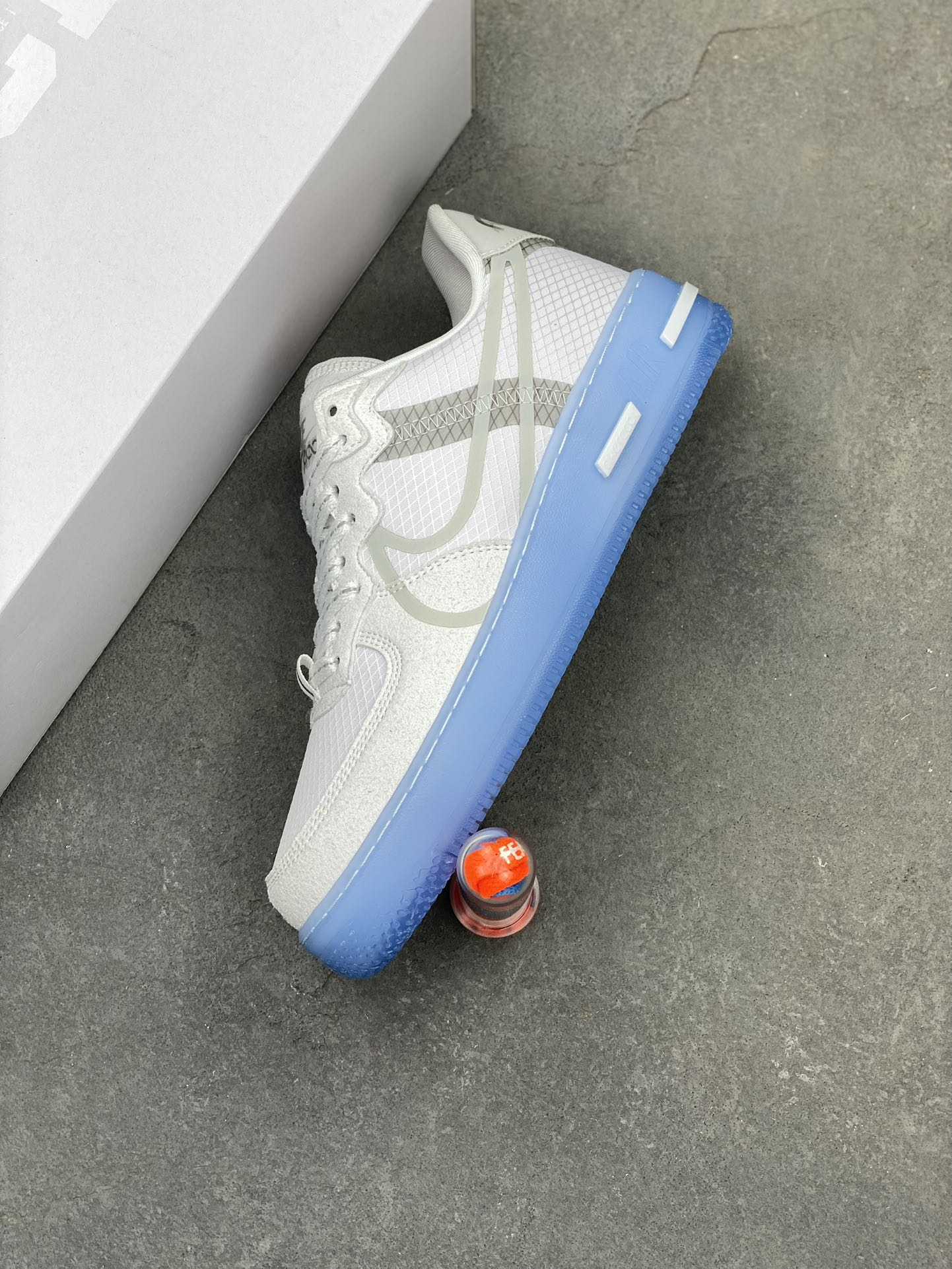 Nike Air Force 1 React QS 'Light Bone' Low-Top Sneakers 8 i1722457396 8185 4