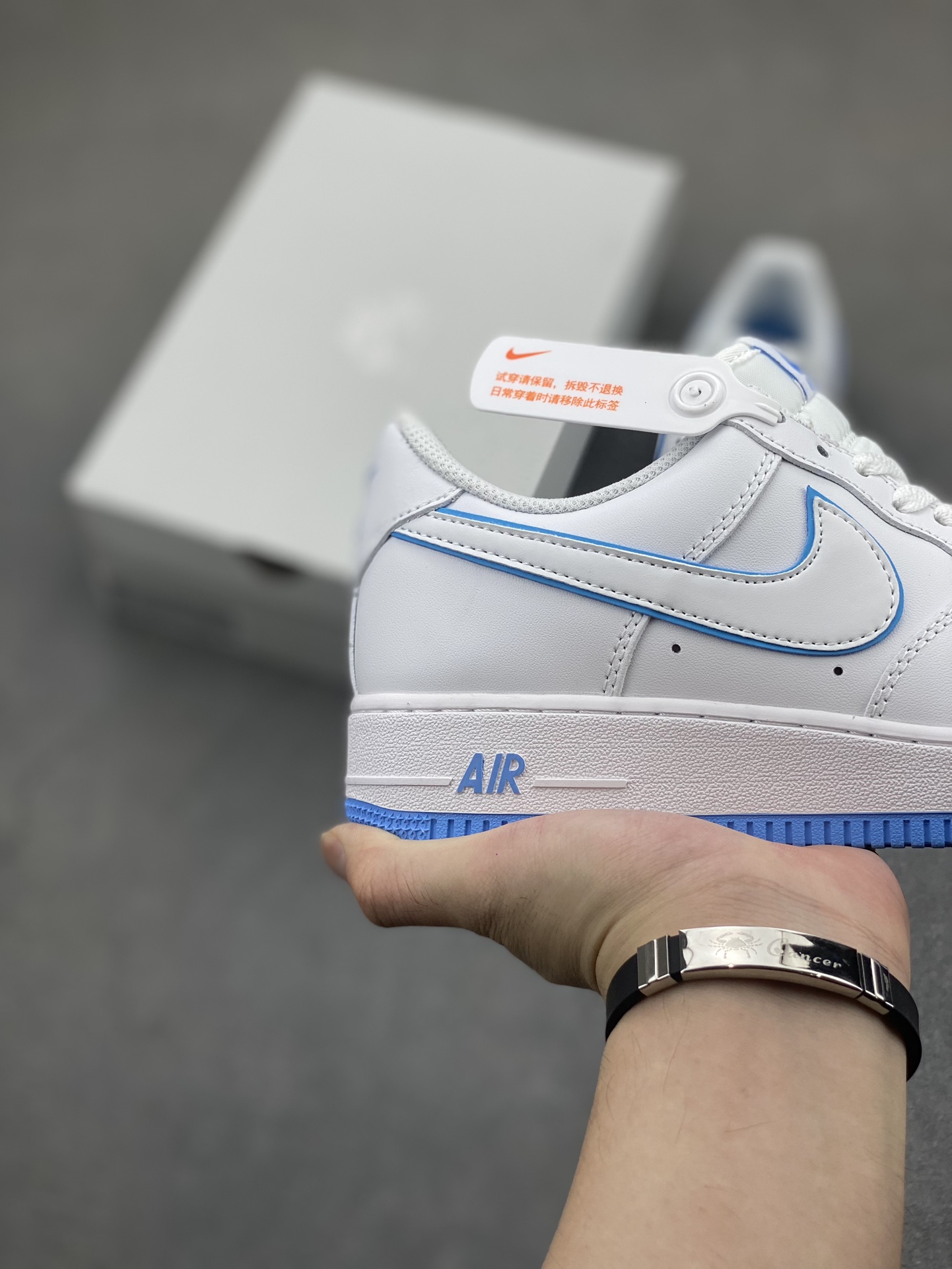 Nike Air Force 1 Low White Blue Casual Sneakers DV0788-101 6 i1722542707 6265 1