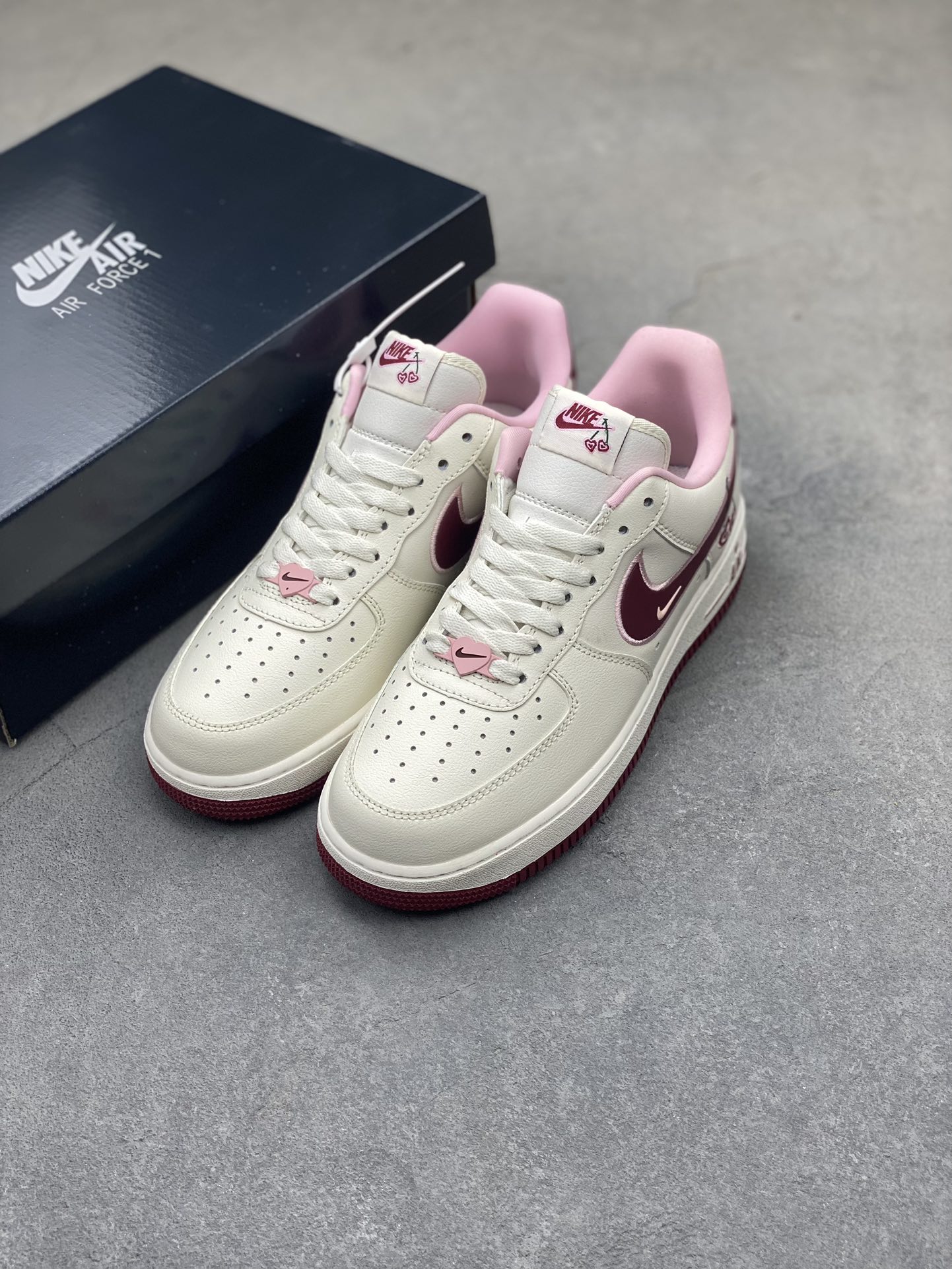 Nike Air Force 1 Low Casual Sneakers Cherry Blossom Edition - FD4616-161 9 i1722542735 2416 7