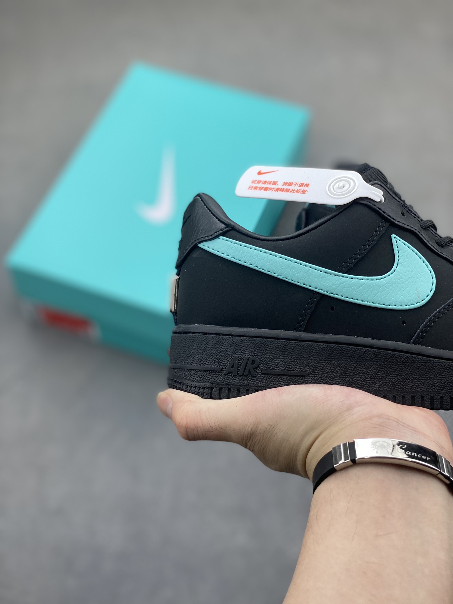 Nike Air Force 1 Low Black Tiffany & Co. DZ1382-001 Sneakers 6 i1722542778 6396 2