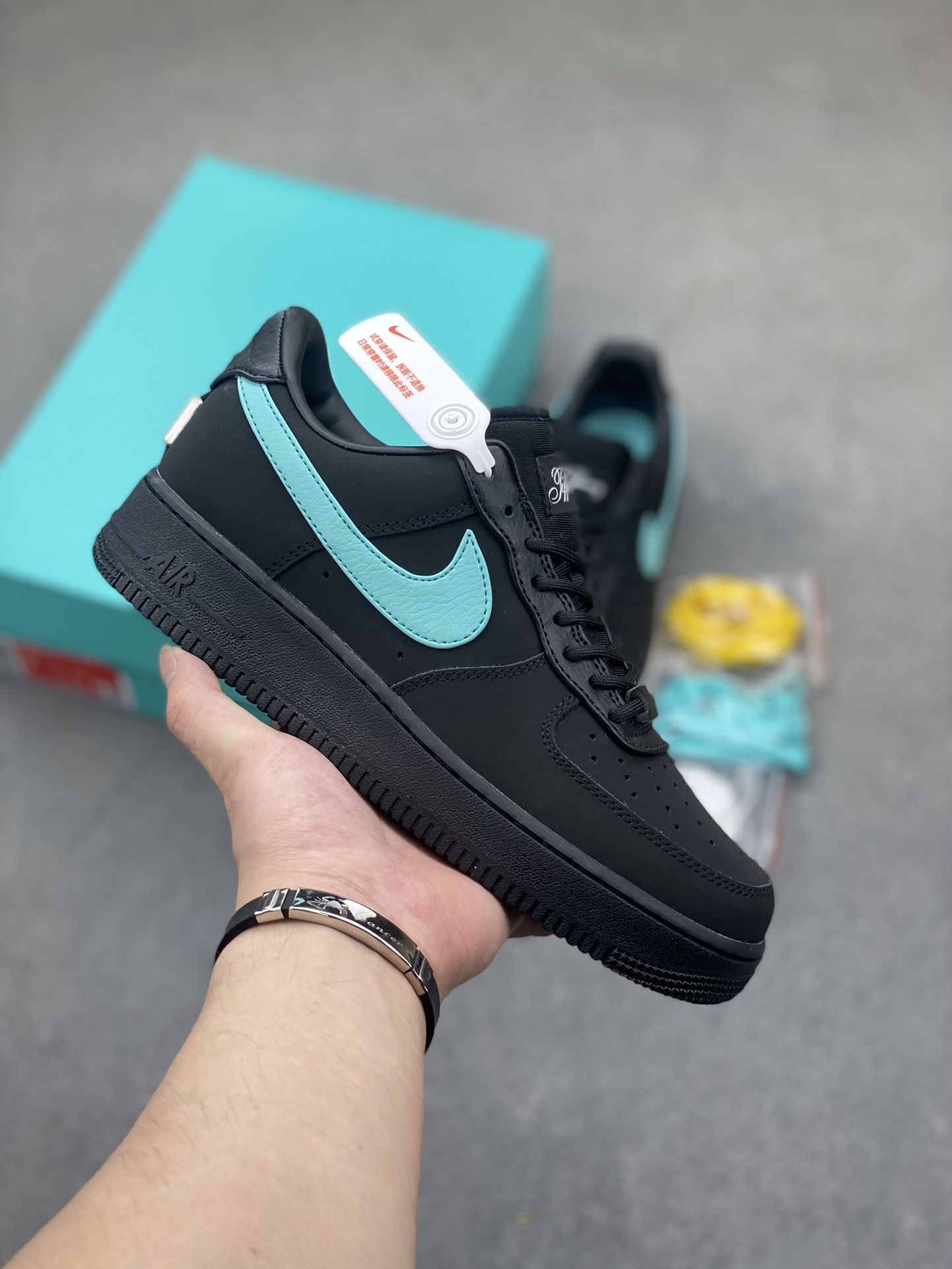 Nike Air Force 1 Low Black Tiffany & Co. DZ1382-001 Sneakers 2 i1722542778 9191 1