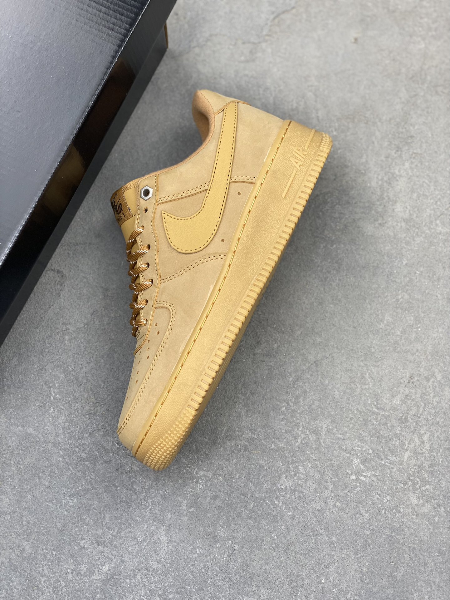 Nike Air Force 1 Low Wheat Gold Casual Sneaker CJ1979-200 Size 36-45 8 i1722542810 1533 0