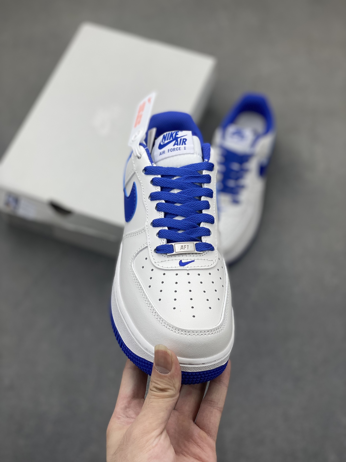 Nike Air Force 1 Low White Royal Blue Sneakers - Classic Style & Comfort 3 i1722542849 5162 0