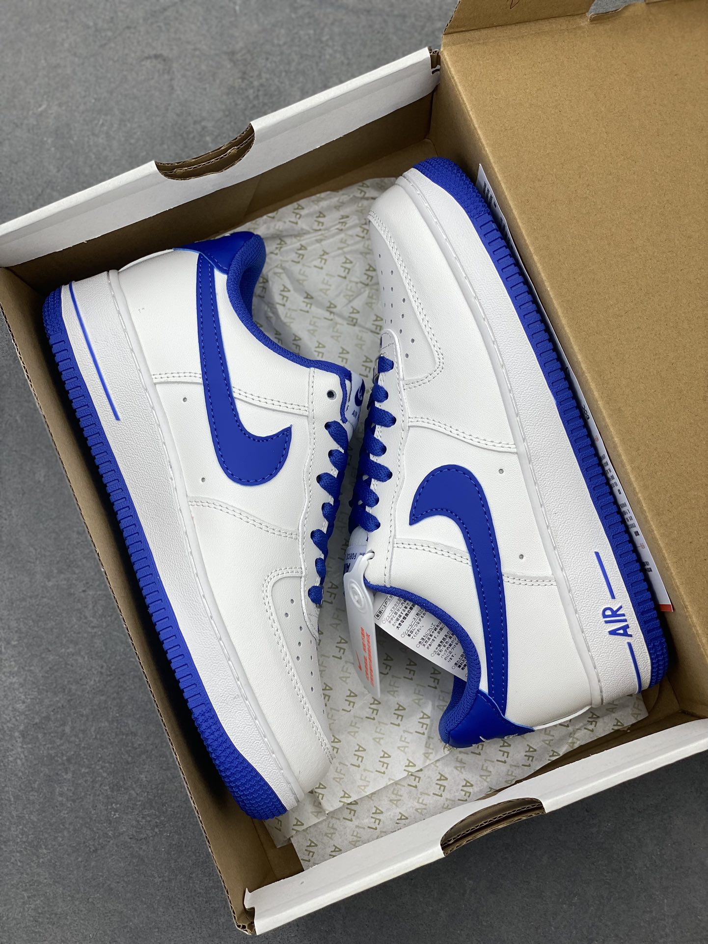 Nike Air Force 1 Low White Royal Blue Sneakers - Classic Style & Comfort 10 i1722542850 6686 6