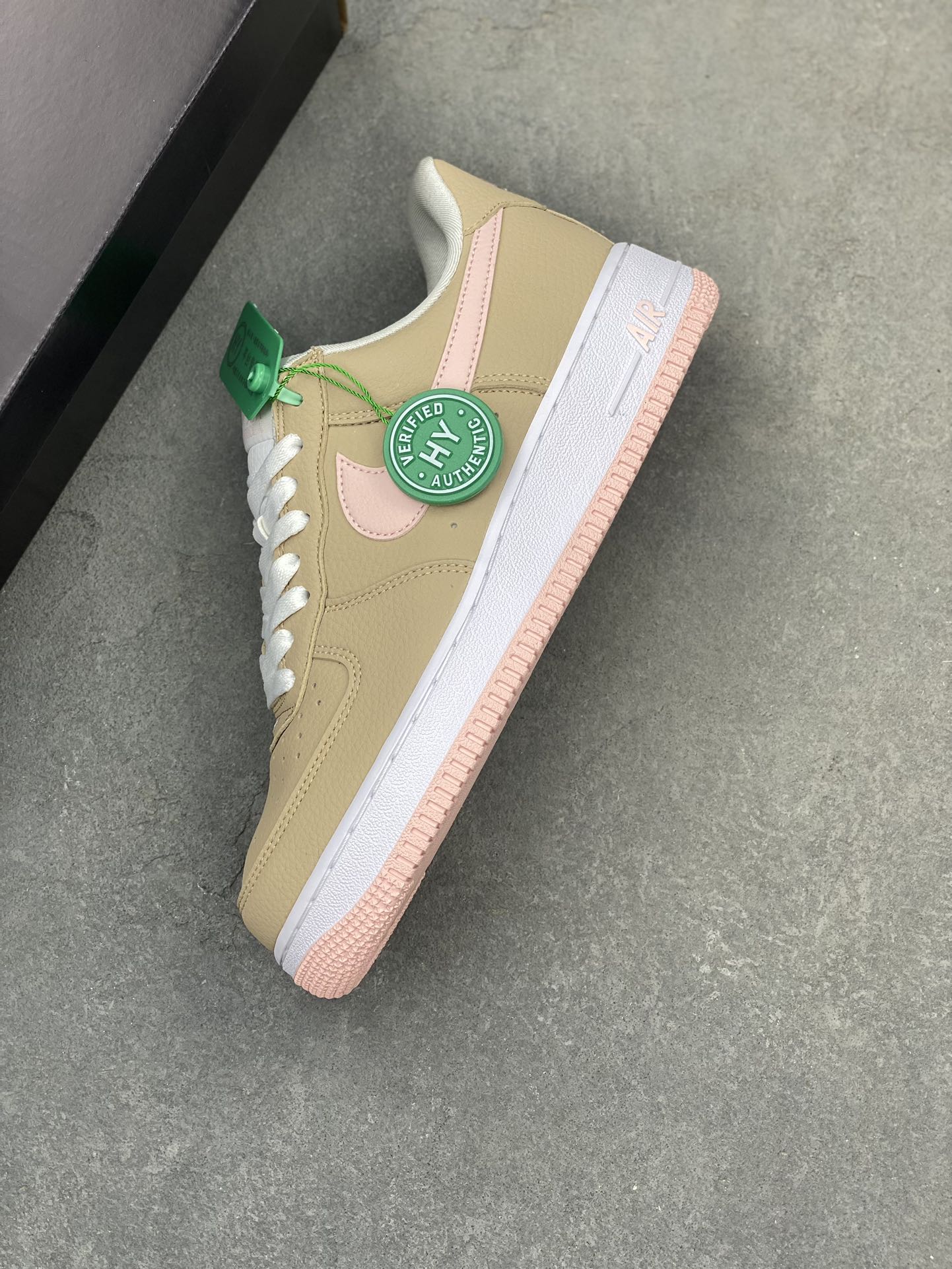 Nike Air Force 1 Low Brown Pink Casual Sneakers,Honeycomb Cushion,Original Box 8 i1722624747 2782 5