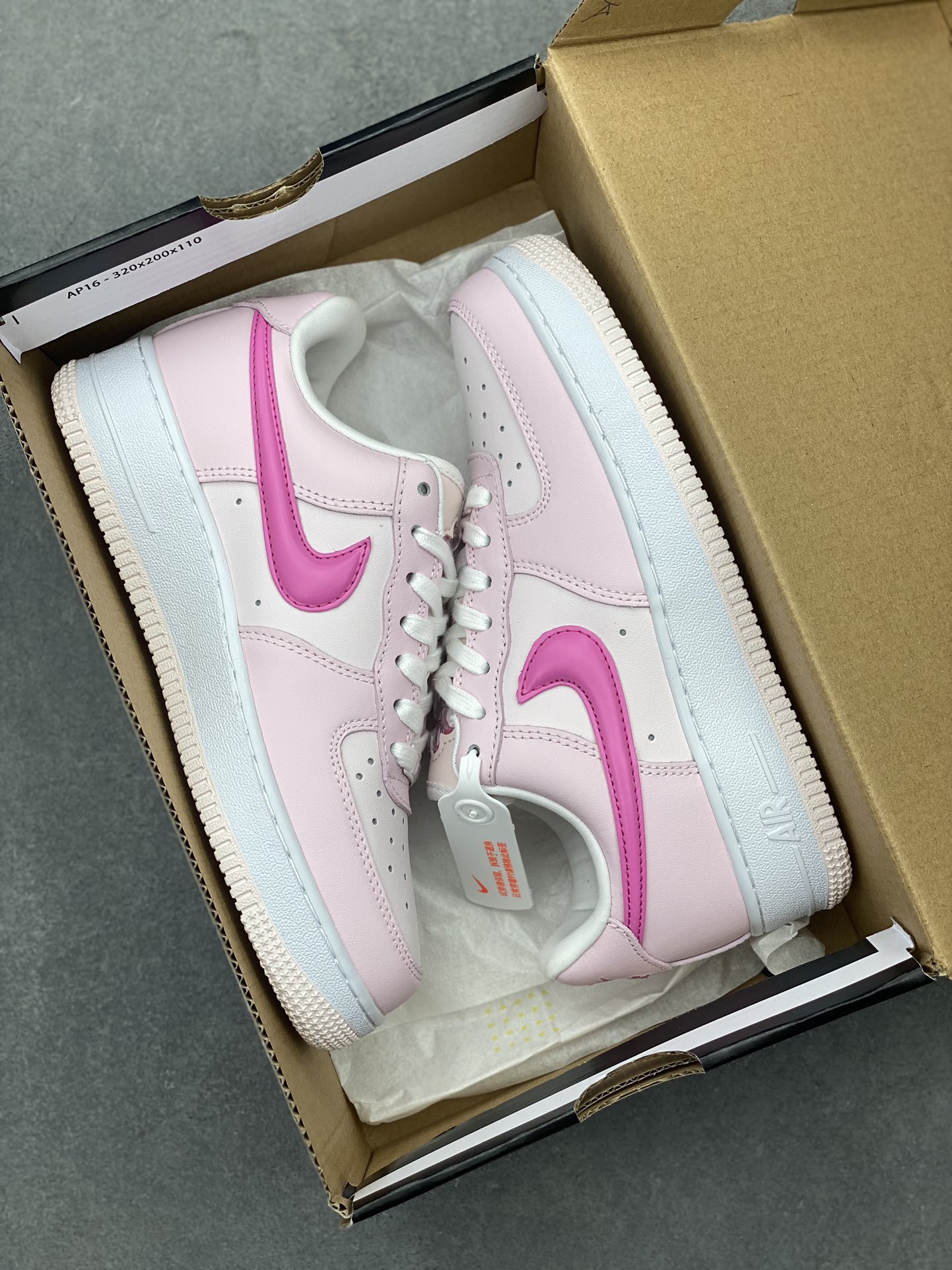 Nike Air Force 1 Low White Pink Cat Paw - Premium Comfort & Style 10 i1722624849 791 8