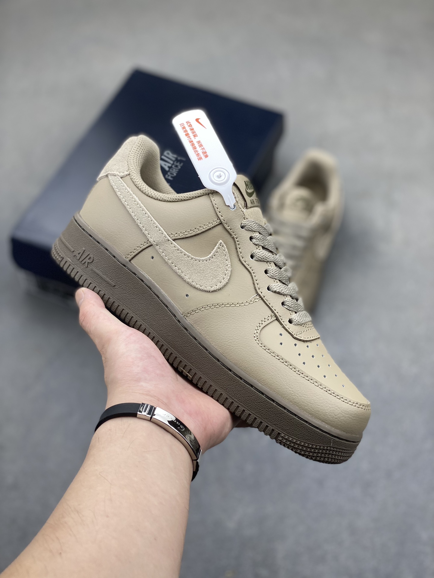 Nike Air Force 1 Low Brown Casual Sneakers HQ1176-222 2 i1722624946 7708 5