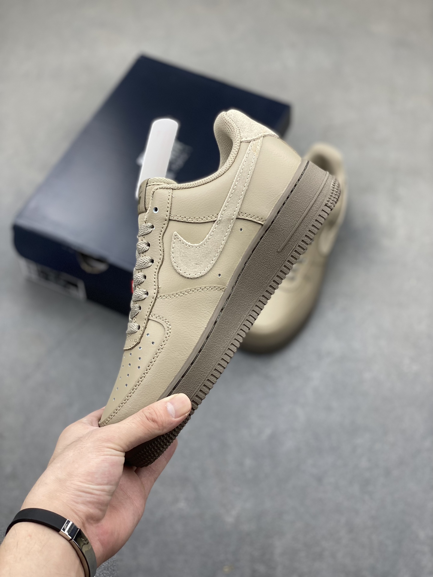 Nike Air Force 1 Low Brown Casual Sneakers HQ1176-222 4 i1722624946 9415 2