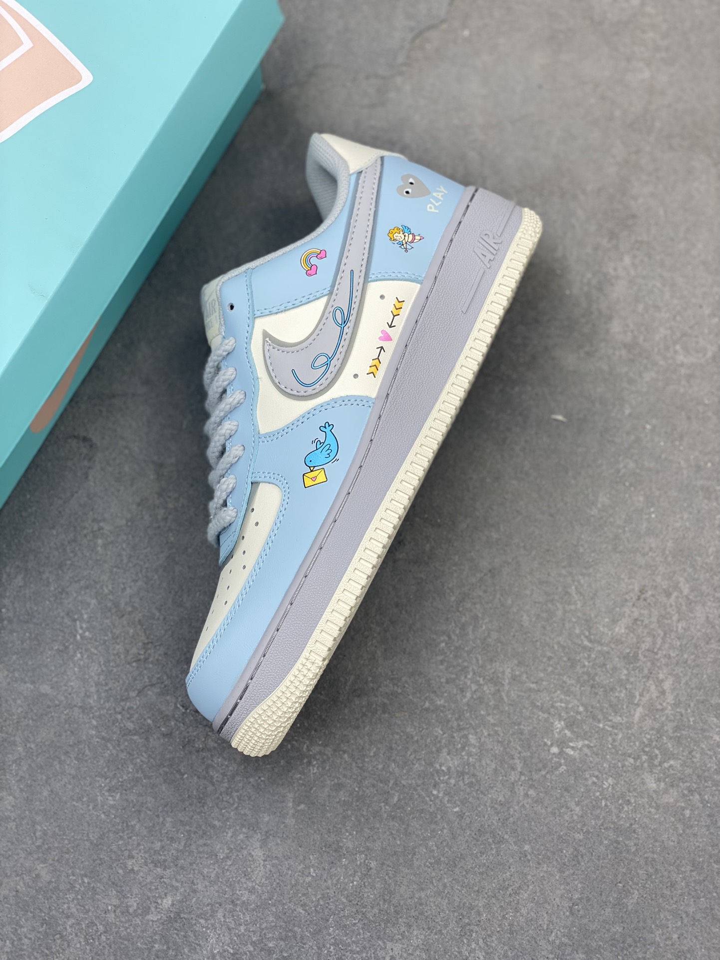 Nike Air Force 1 Low Custom Sneakers - Limited Edition Design 8 i1722625124 2911 0