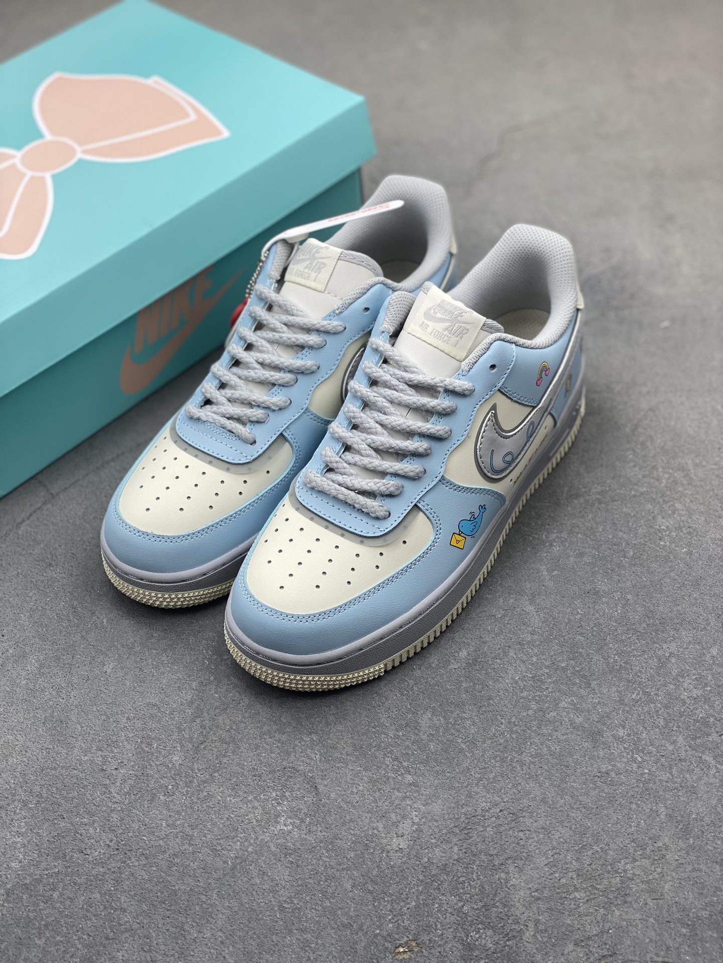 Nike Air Force 1 Low Custom Sneakers - Limited Edition Design 9 i1722625124 6027 4