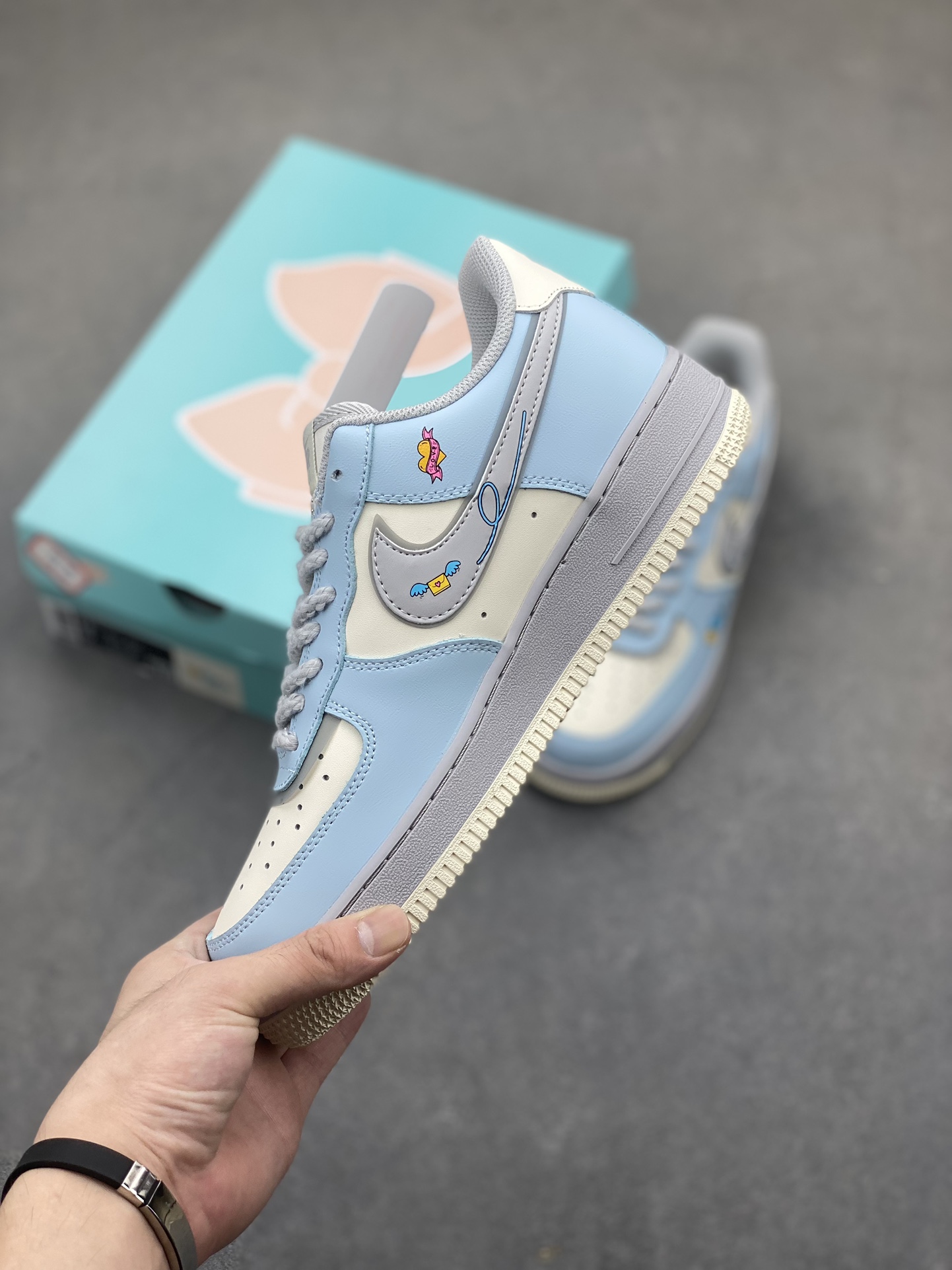 Nike Air Force 1 Low Custom Sneakers - Limited Edition Design 4 i1722625124 9252 6