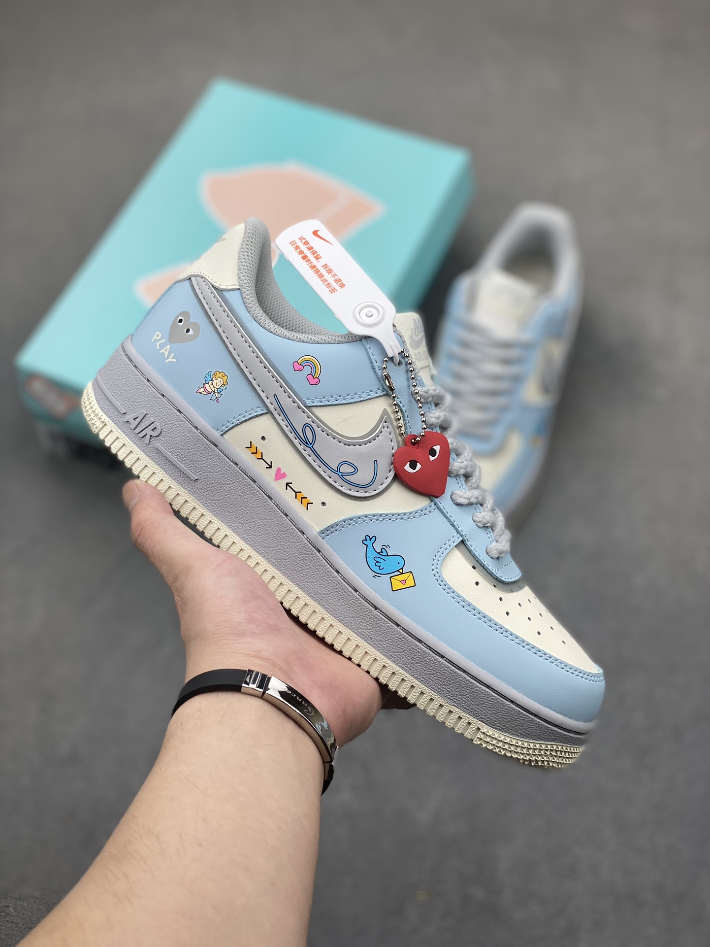 Nike Air Force 1 Low Custom Sneakers - Limited Edition Design 2 i1722625125 6294 8