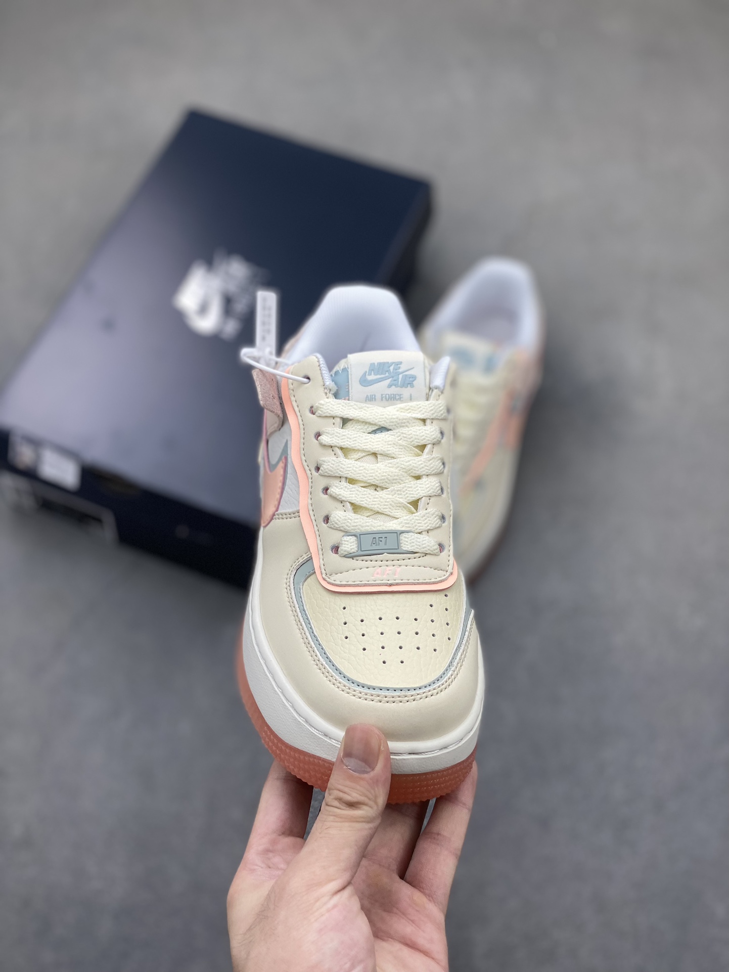 Nike Air Force 1 Shadow Macaron Lightweight Low-Top Sneakers - Size 35.5-40 3 i1722625198 8722 4