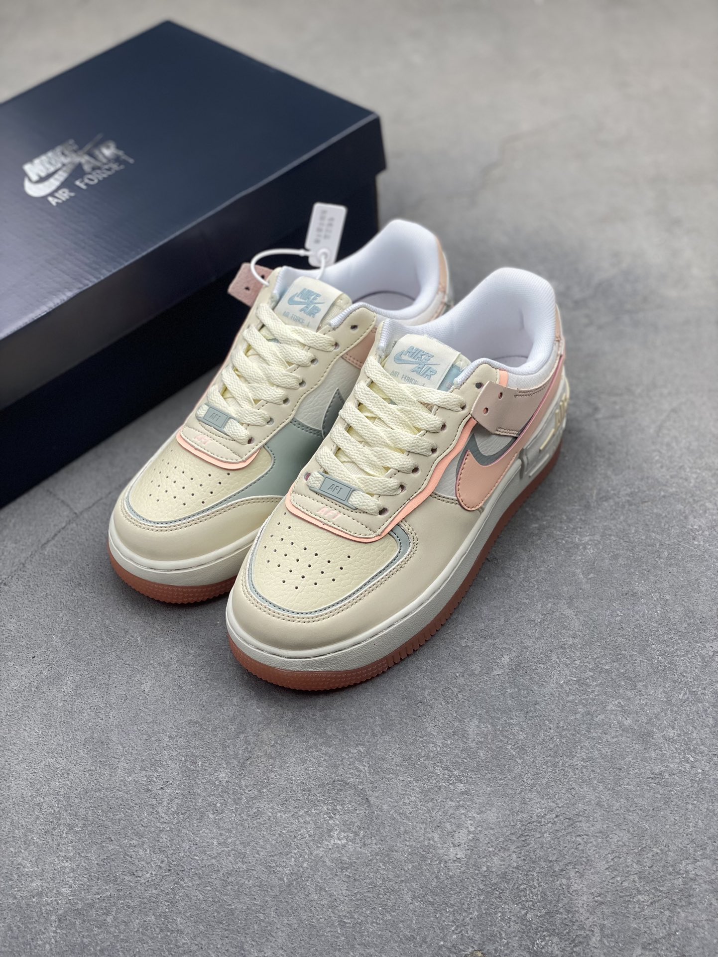 Nike Air Force 1 Shadow Macaron Lightweight Low-Top Sneakers - Size 35.5-40 9 i1722625198 9112 0