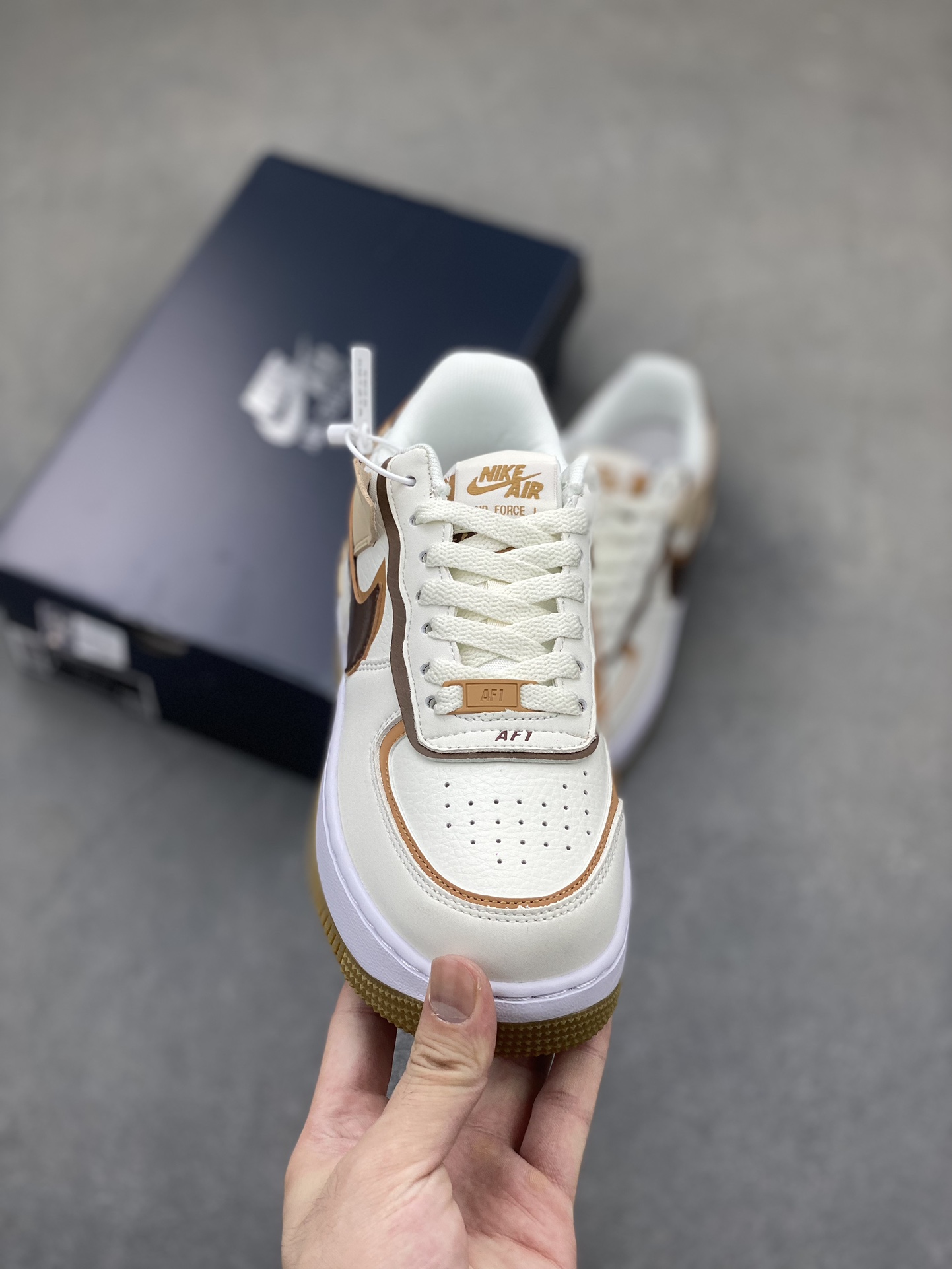 Nike Air Force 1 Shadow Low-Top Sneakers - Lightweight, Macaron Stitching 3 i1722625227 6856 4