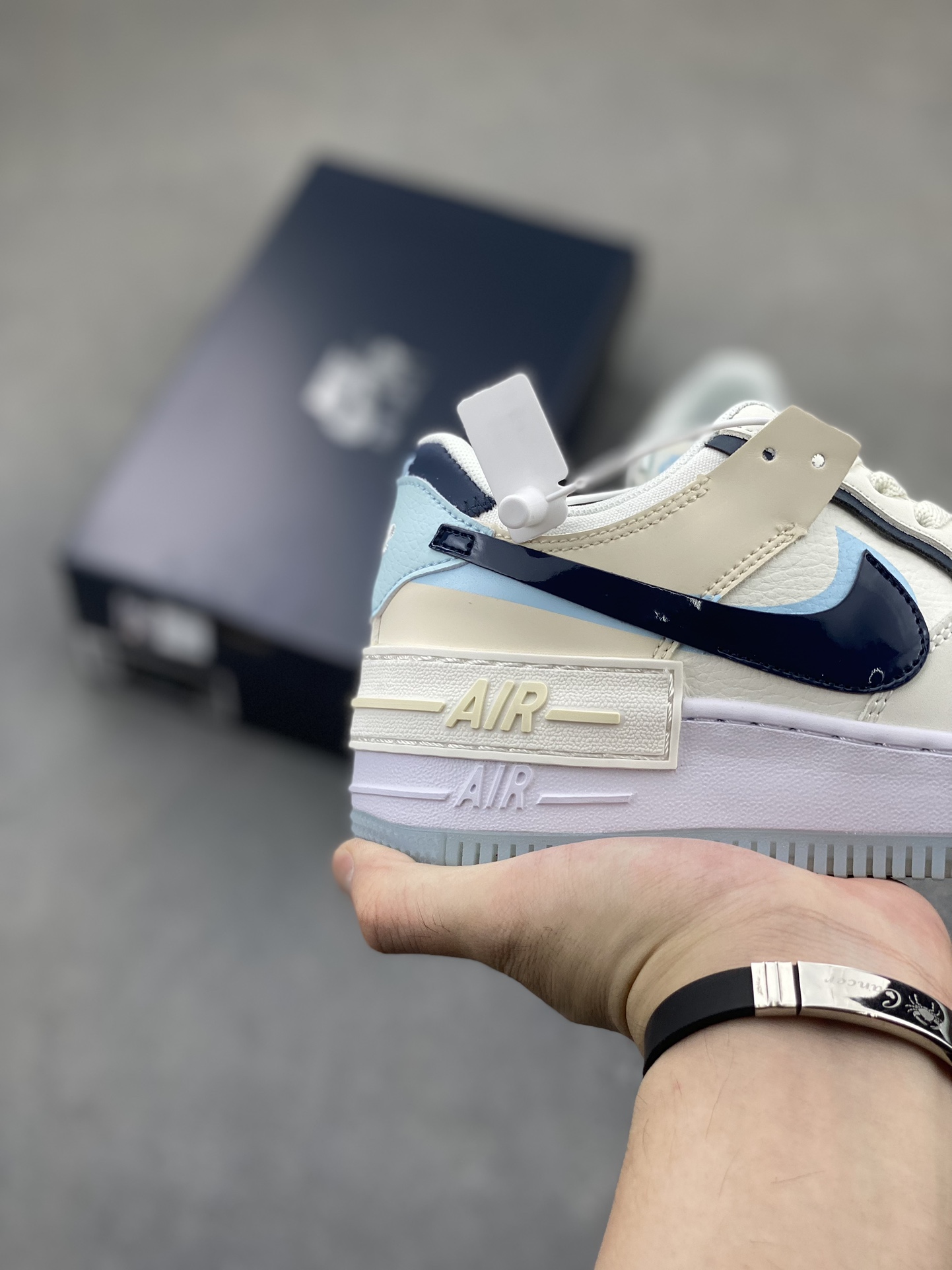 Nike Air Force 1 Shadow Low-Top Sneakers - Lightweight, Macaron Color Design 6 i1722625260 1404 1