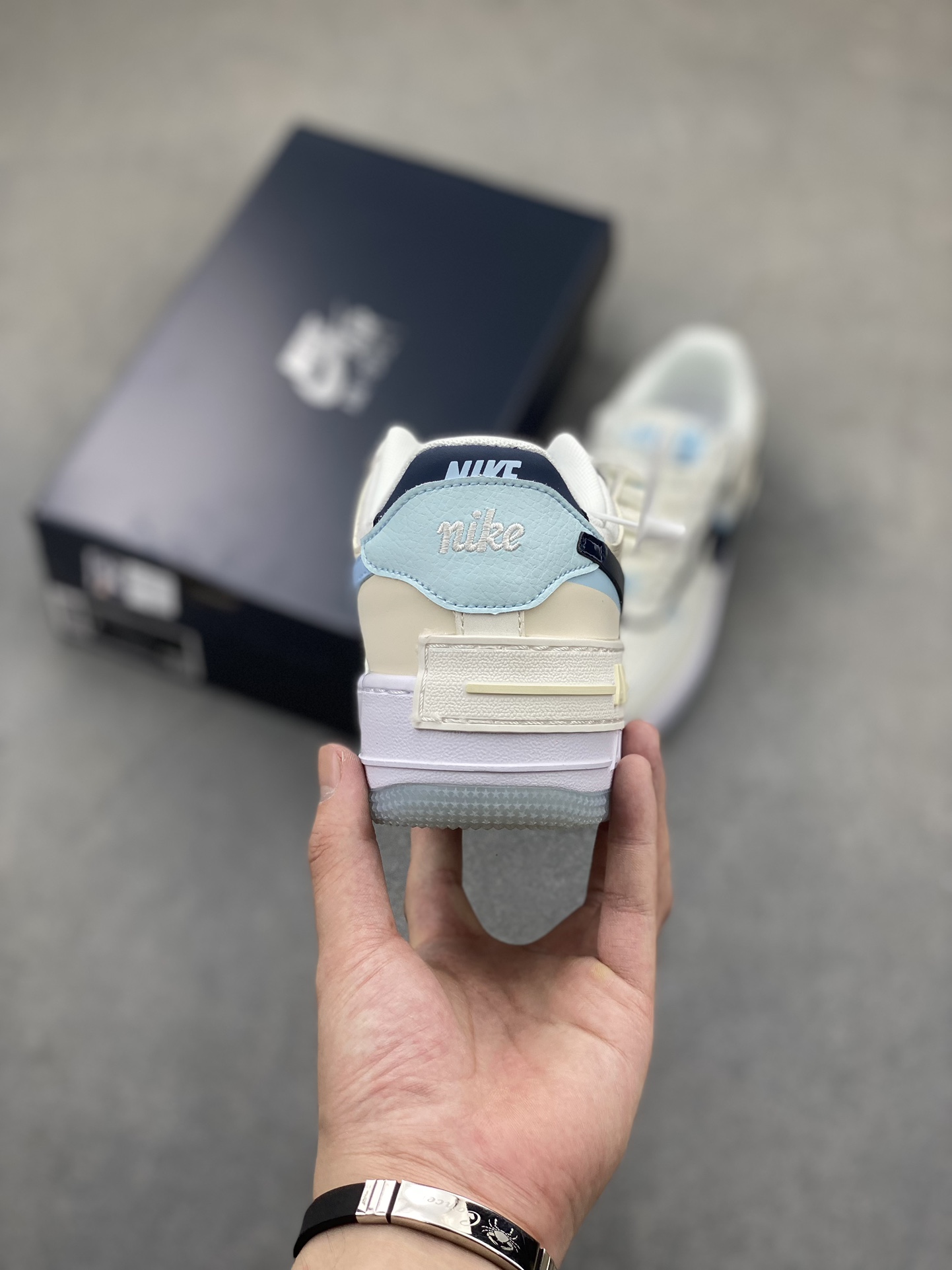 Nike Air Force 1 Shadow Low-Top Sneakers - Lightweight, Macaron Color Design 5 i1722625260 8586 6