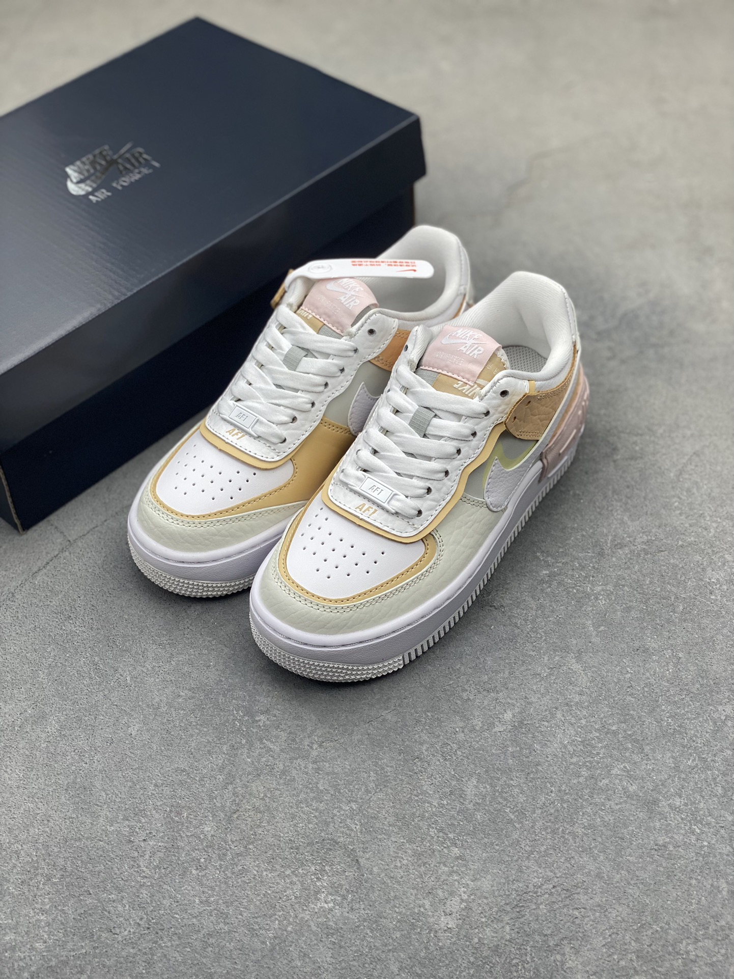 Nike Air Force 1 Shadow Macaron Color Lightweight Low-Top Sneakers 9 i1722625318 4799 0