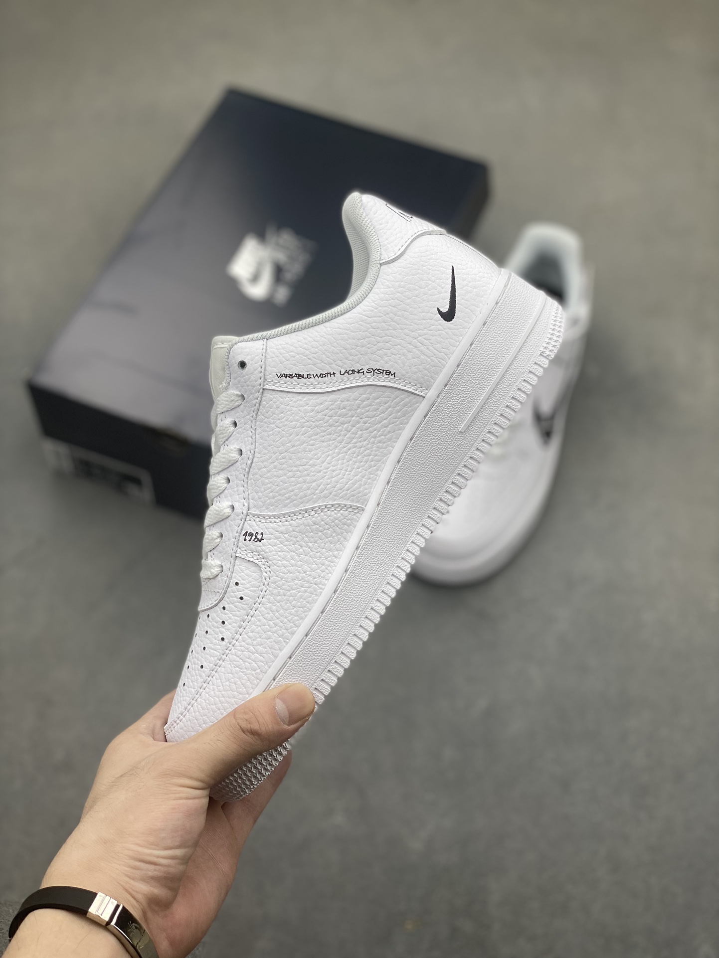 Nike Air Force 1 Low White/Black Casual Sneakers CW7581-101 4 i1722707812 3284 7