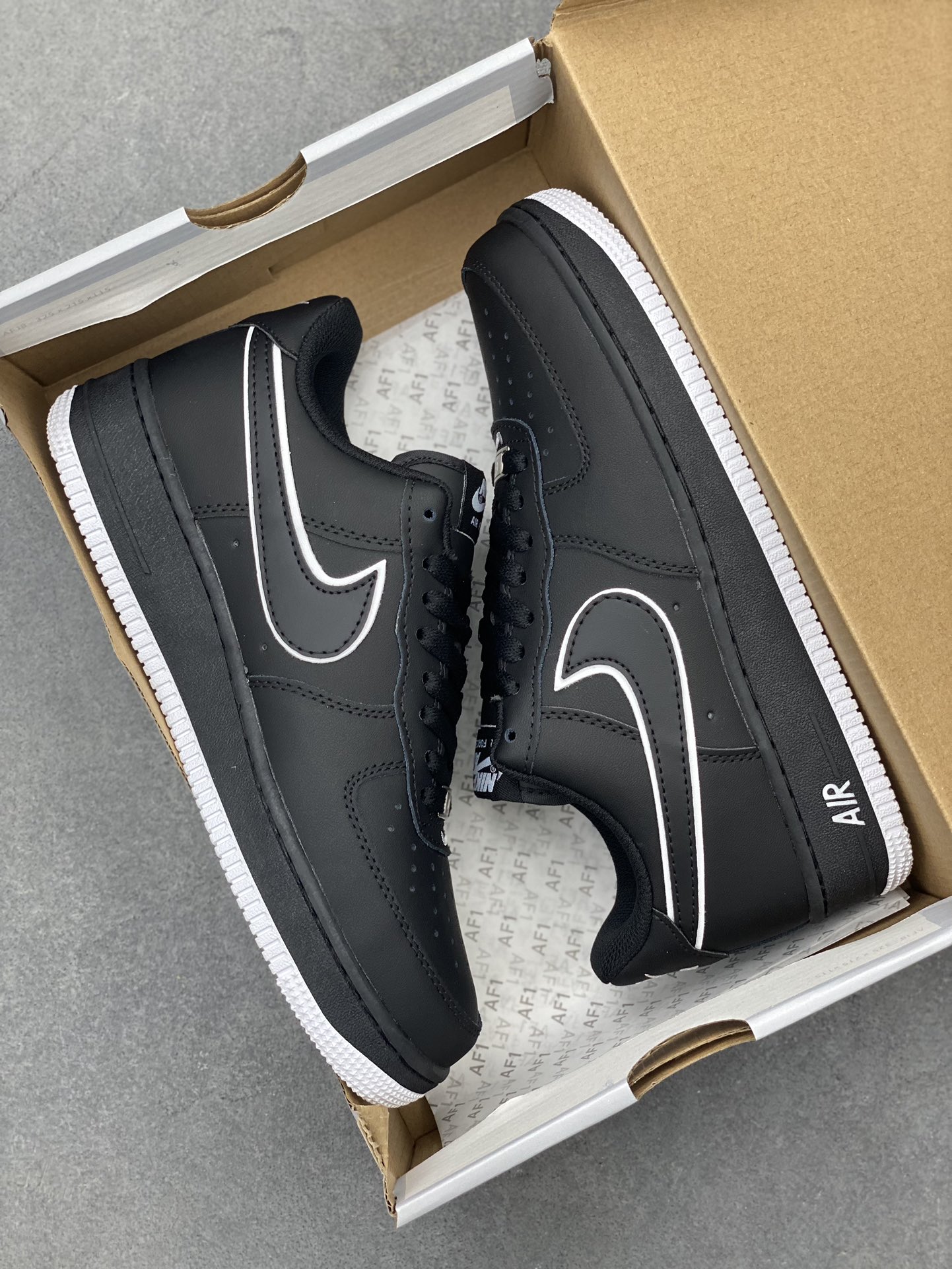 Nike Air Force 1 Low Black/White Casual Sneakers DV0788-002 10 i1722707929 7367 4