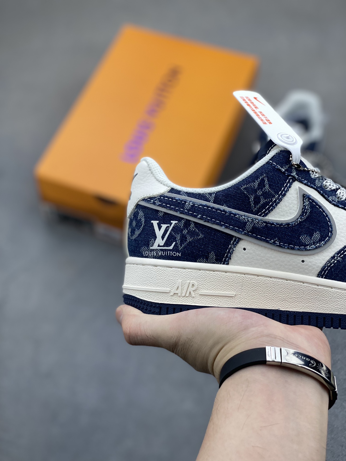 Nike Air Force 1 '07 Low Louis Vuitton Collab Deep Blue - Limited Edition 6 i1722708183 4590 5