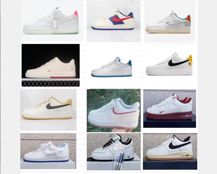 Nike Air Force 1 Low Retro Sneakers Classic Casual Shoes for Men and Women