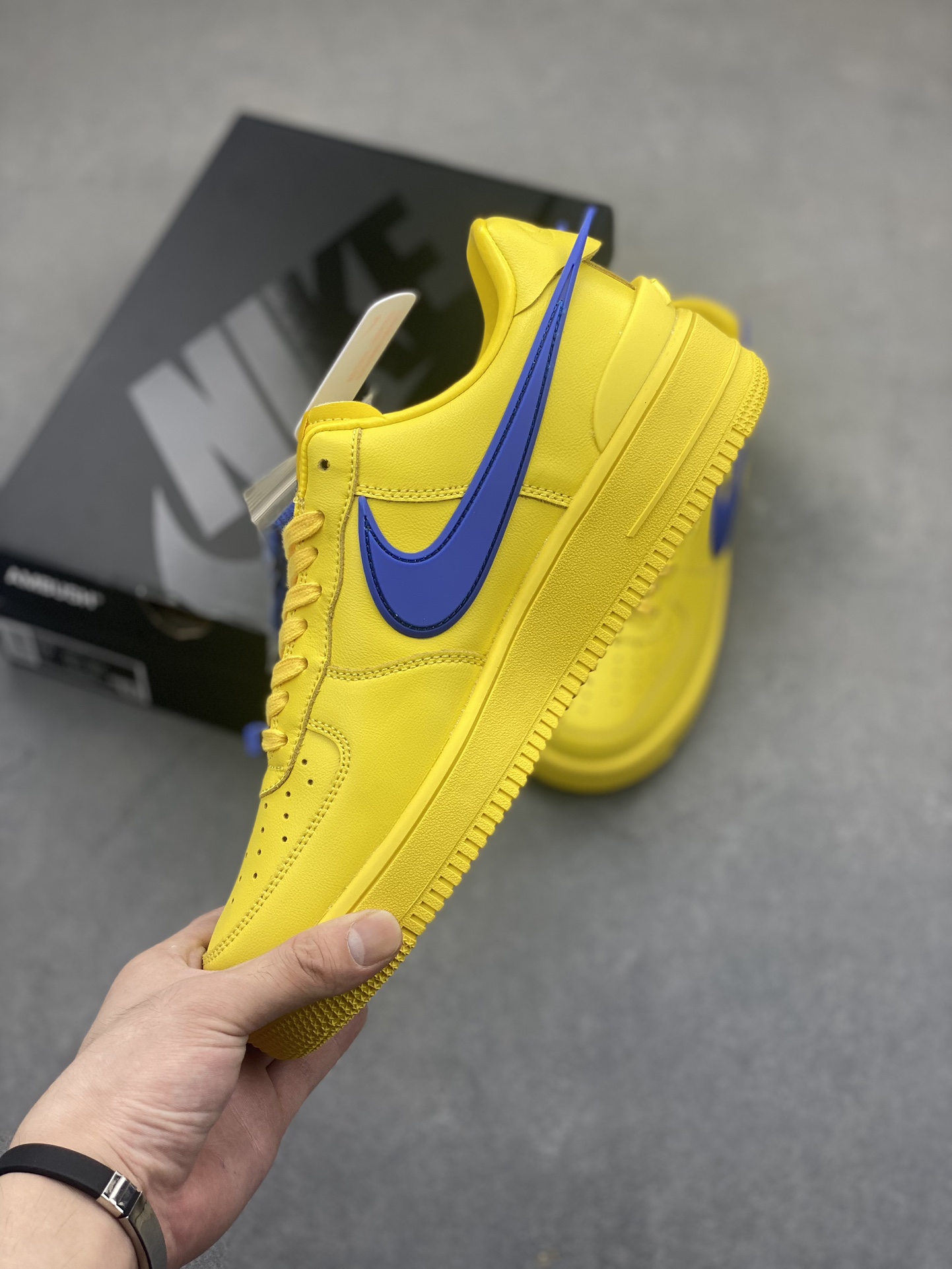 Nike x Ambush Air Force 1 Low DV3464-600 Shoes Yellow Blue, Size 36-46 4 i1722885876 8635 8
