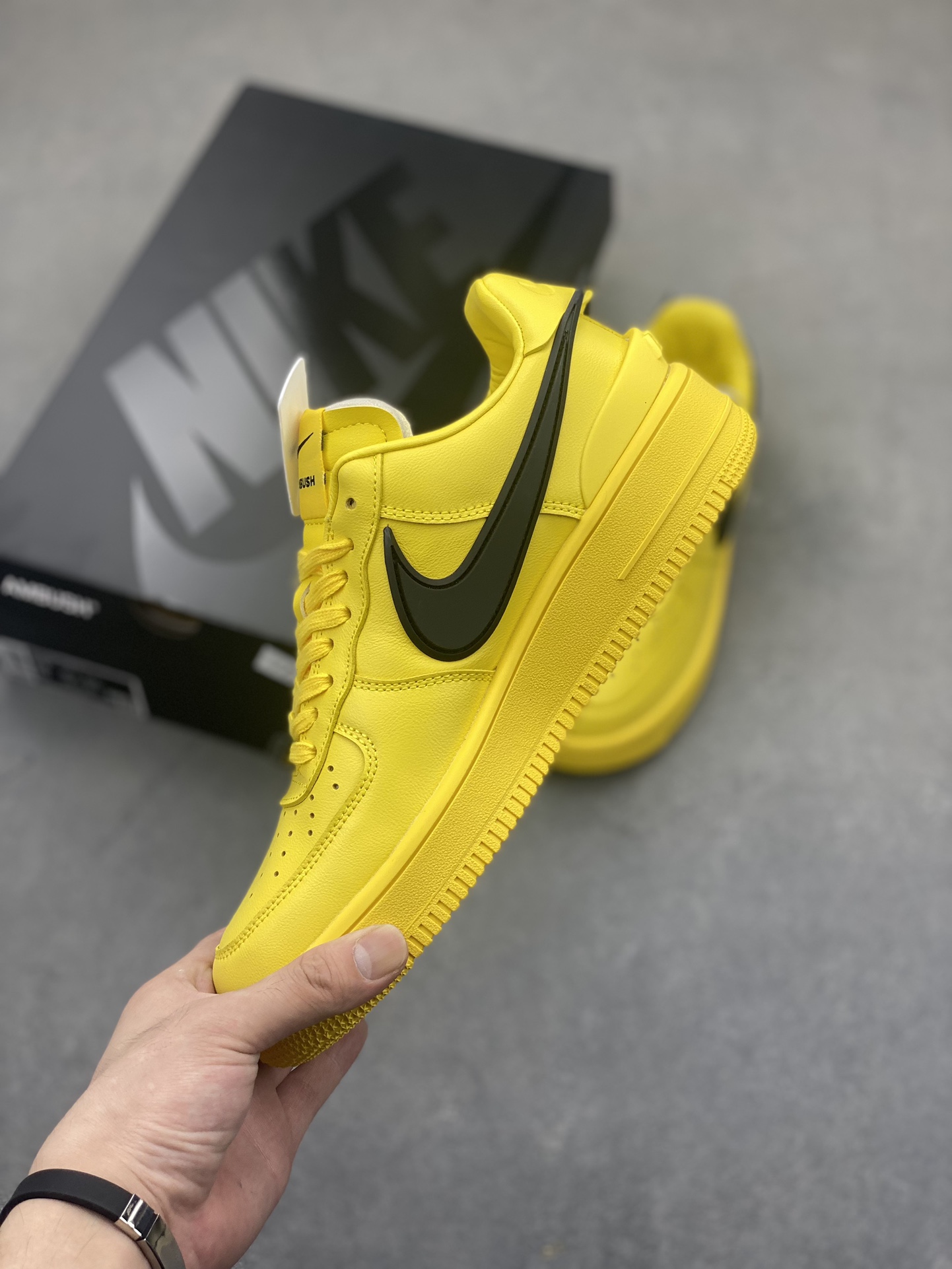 Nike x Ambush Air Force 1 Low DV3464-600 Yellow Black Sneakers 4 i1722885961 290 4