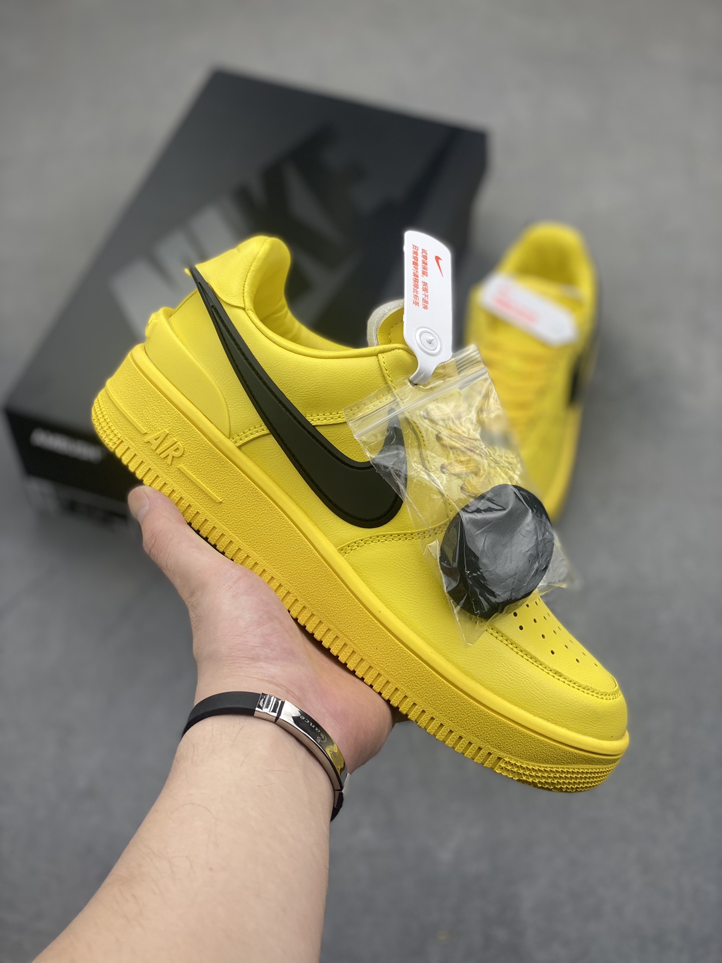 Nike x Ambush Air Force 1 Low DV3464-600 Yellow Black Sneakers 2 i1722885961 9249 7