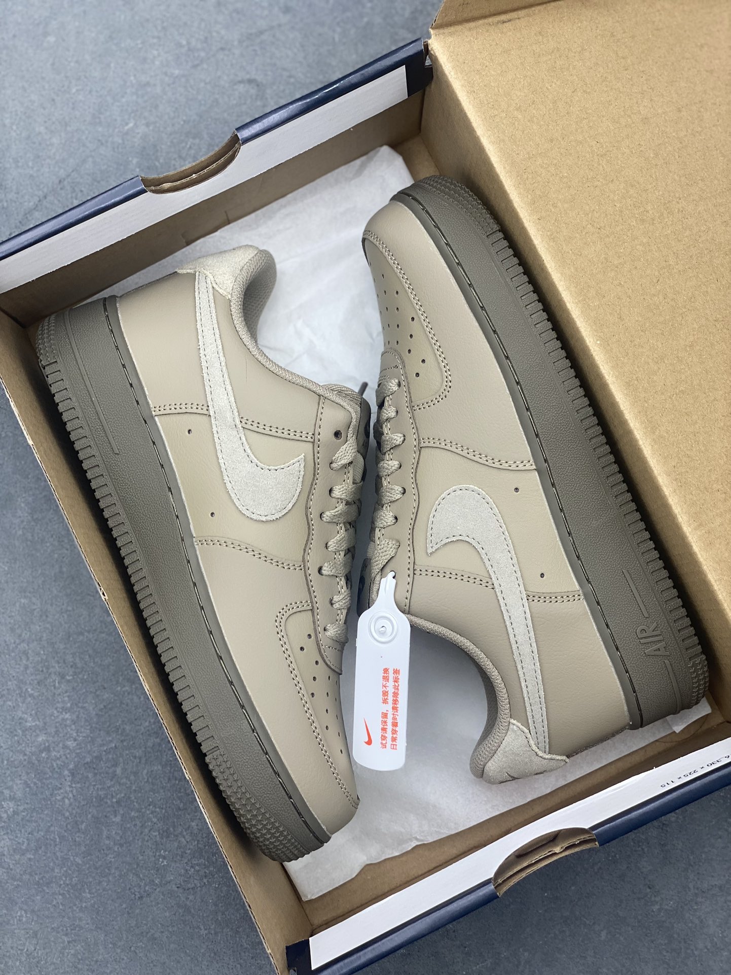 Nike Air Force 1 Low Brown Casual Sneakers - HQ1176-222 Style and Comfort 10 i1722886139 3256 6