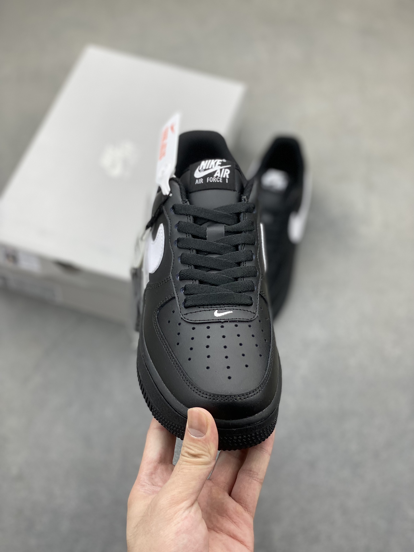 Nike Air Force 1 Low Black and White Leather Sneakers FZ0627-010 3 i1722968600 7135 0