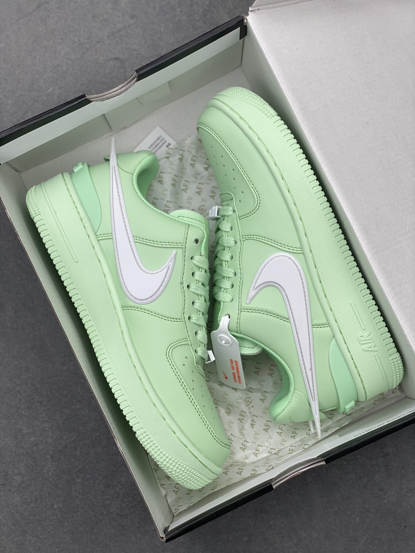 Nike Air Force 1 Low Easter Pastel Green and White DV3464-113 Sneakers 10 i1723048116 2680 3