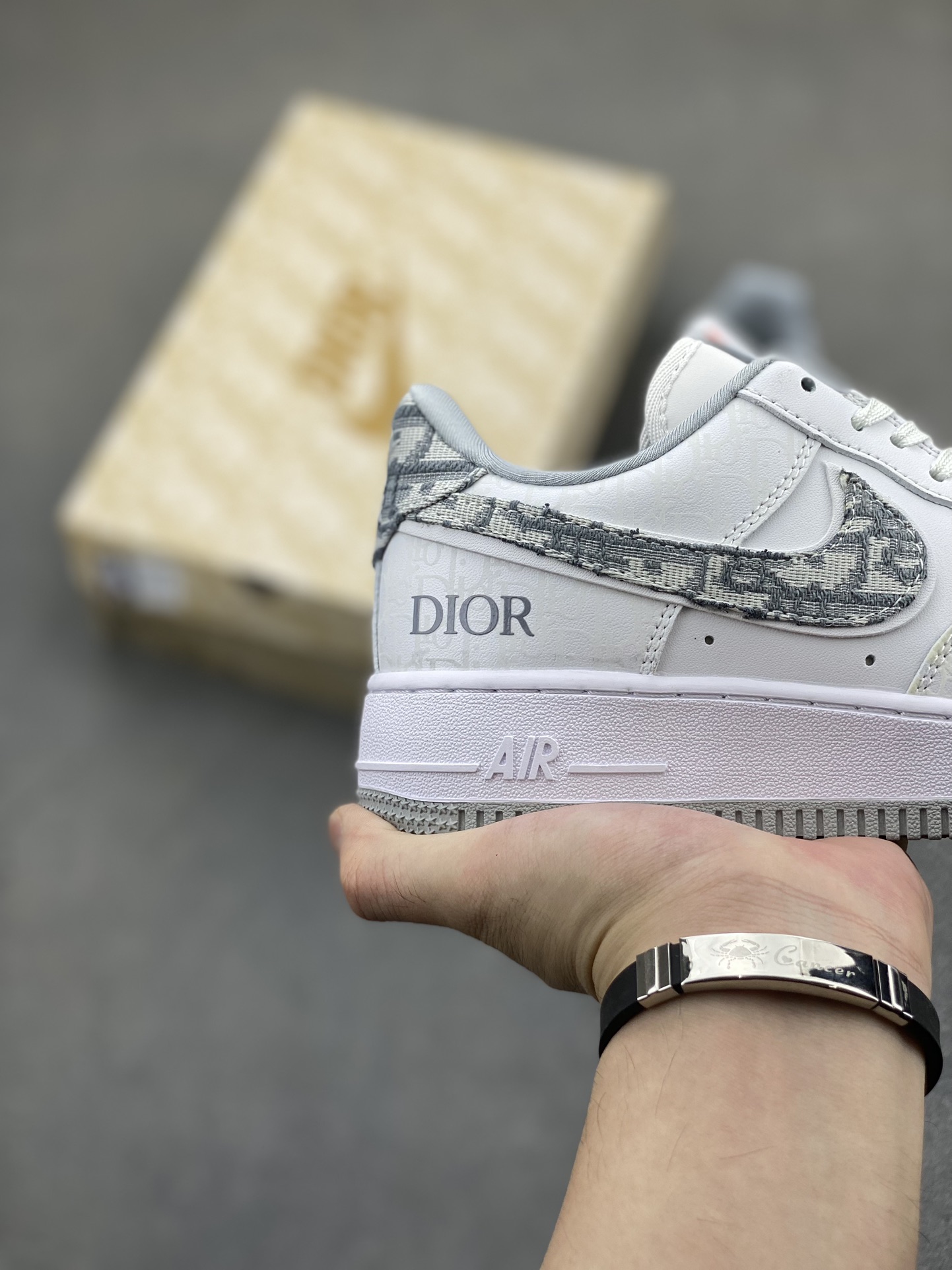 NK Air Force 1 '07 Low White Dior Pattern Casual Sneakers DR6239-836 6 i1723048382 2080 0