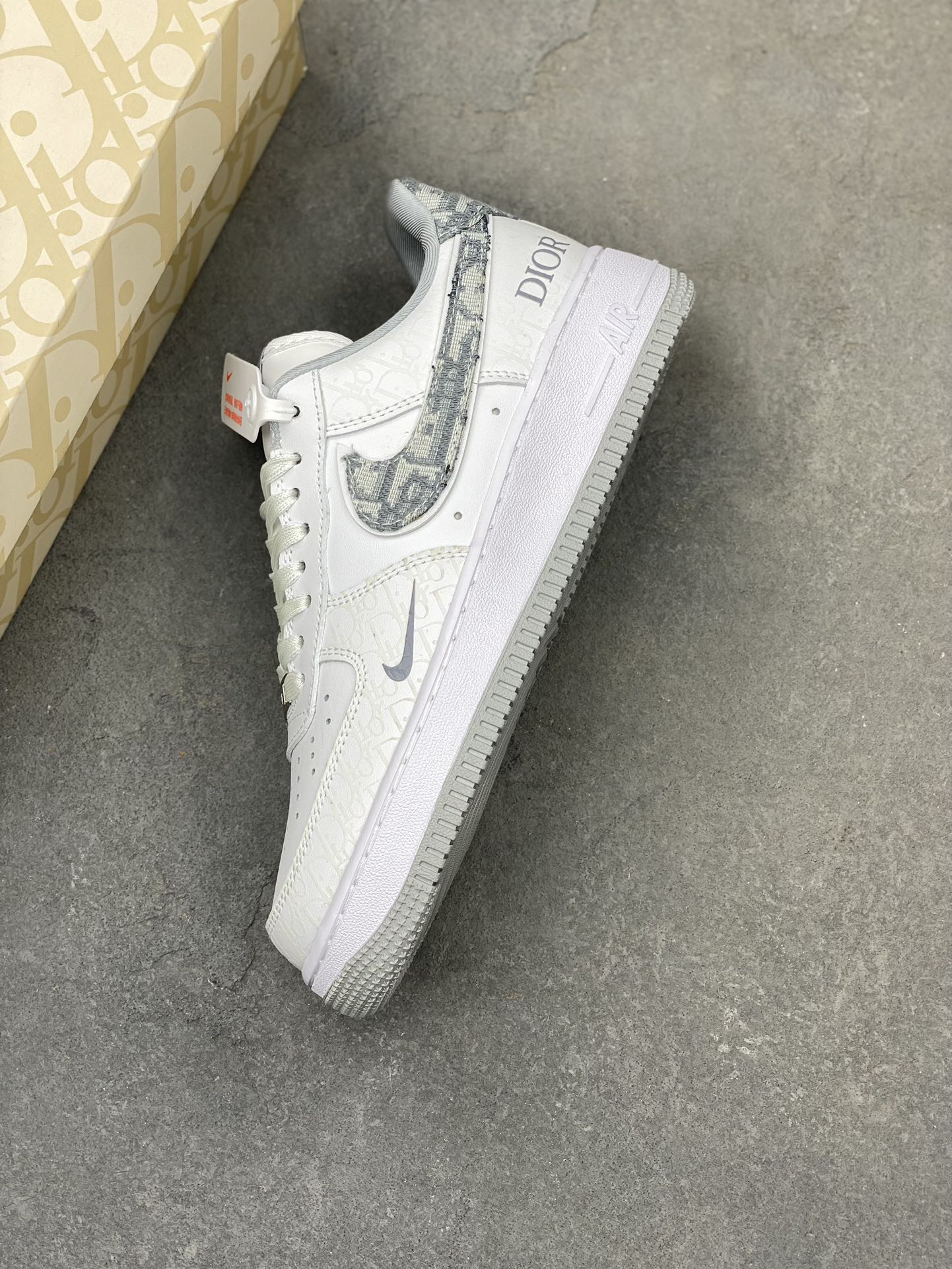 NK Air Force 1 '07 Low White Dior Pattern Casual Sneakers DR6239-836 8 i1723048382 6555 4