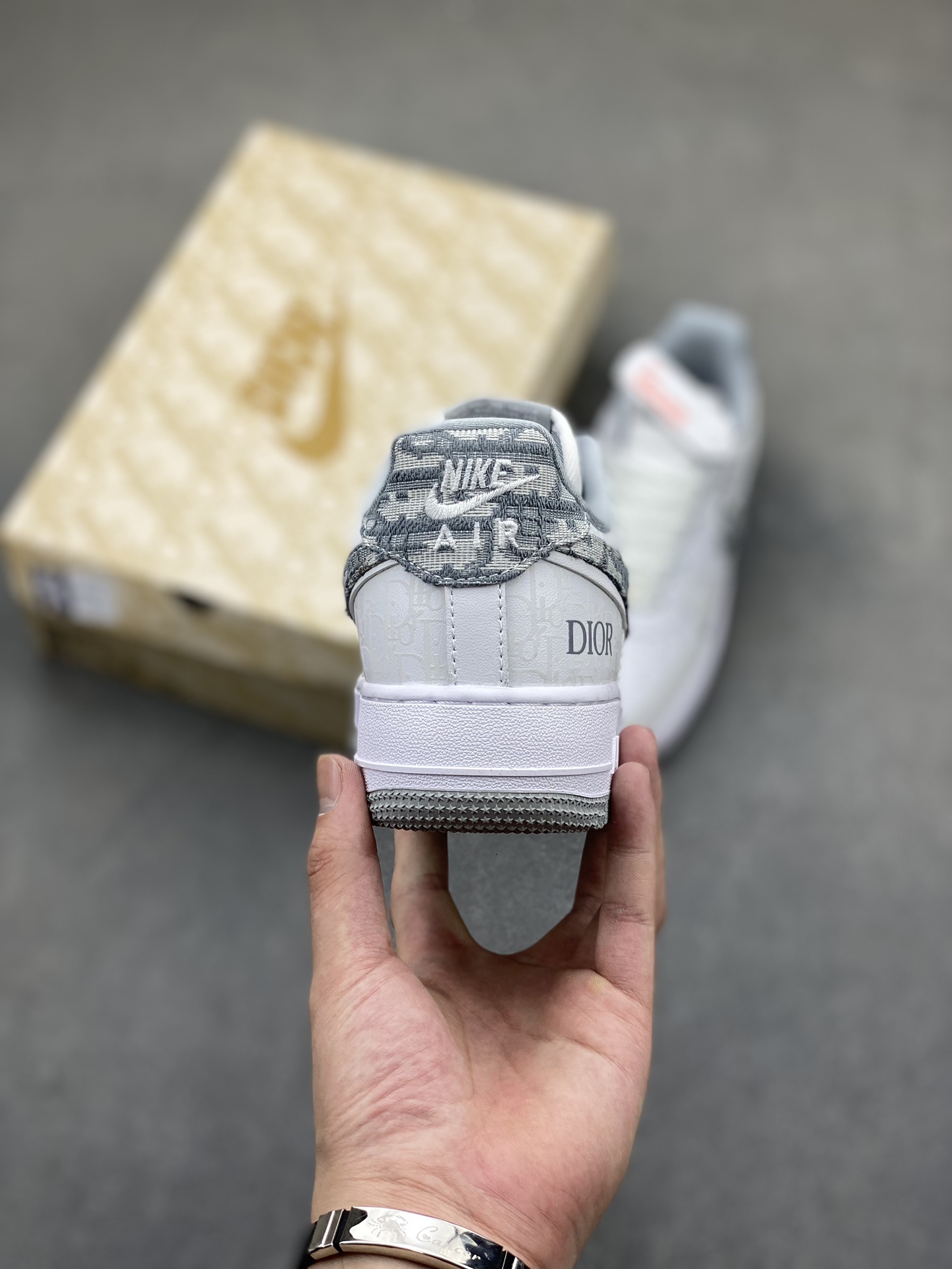 NK Air Force 1 '07 Low White Dior Pattern Casual Sneakers DR6239-836 5 i1723048382 9882 2