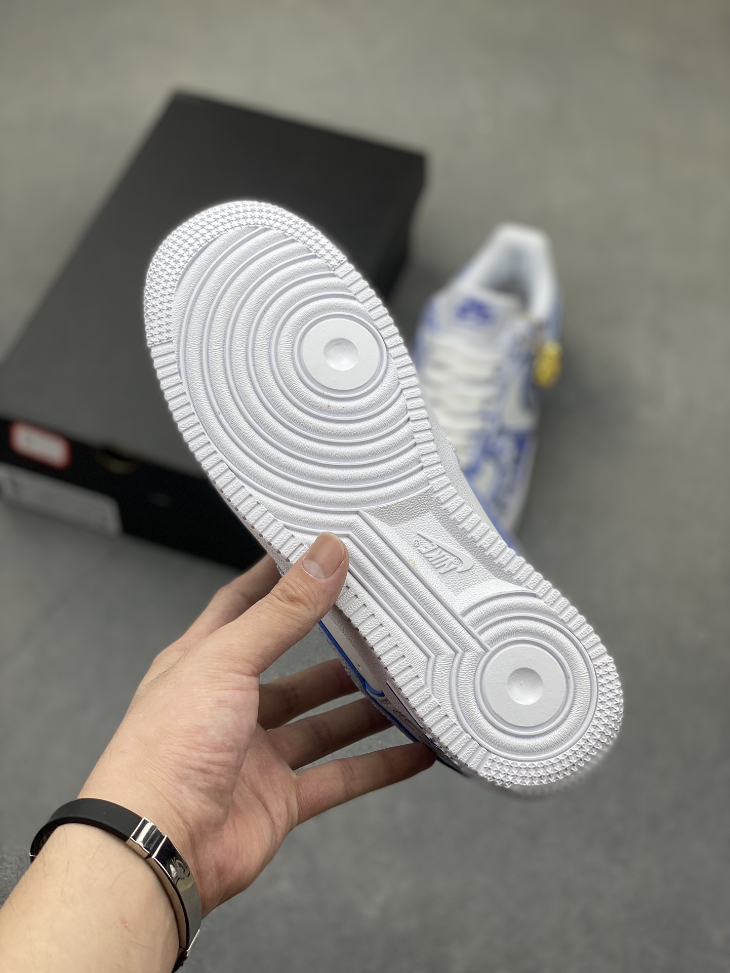 Nike Air Force 1 Low Blue White Dragon (CW2288-201) Custom Sneakers 7 i1723144717 7074 6