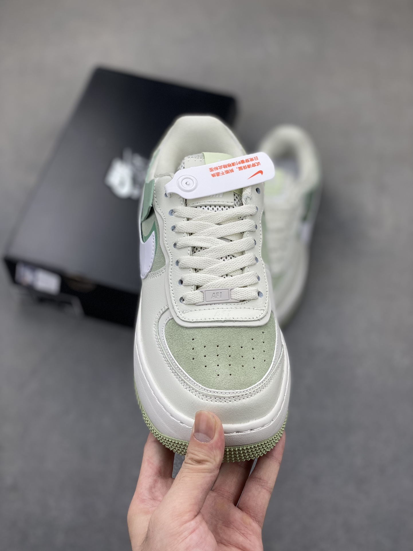 Nike Air Force 1 Shadow Pastel Green Lightweight Fashion Sneakers 3 i1723228258 1316 0
