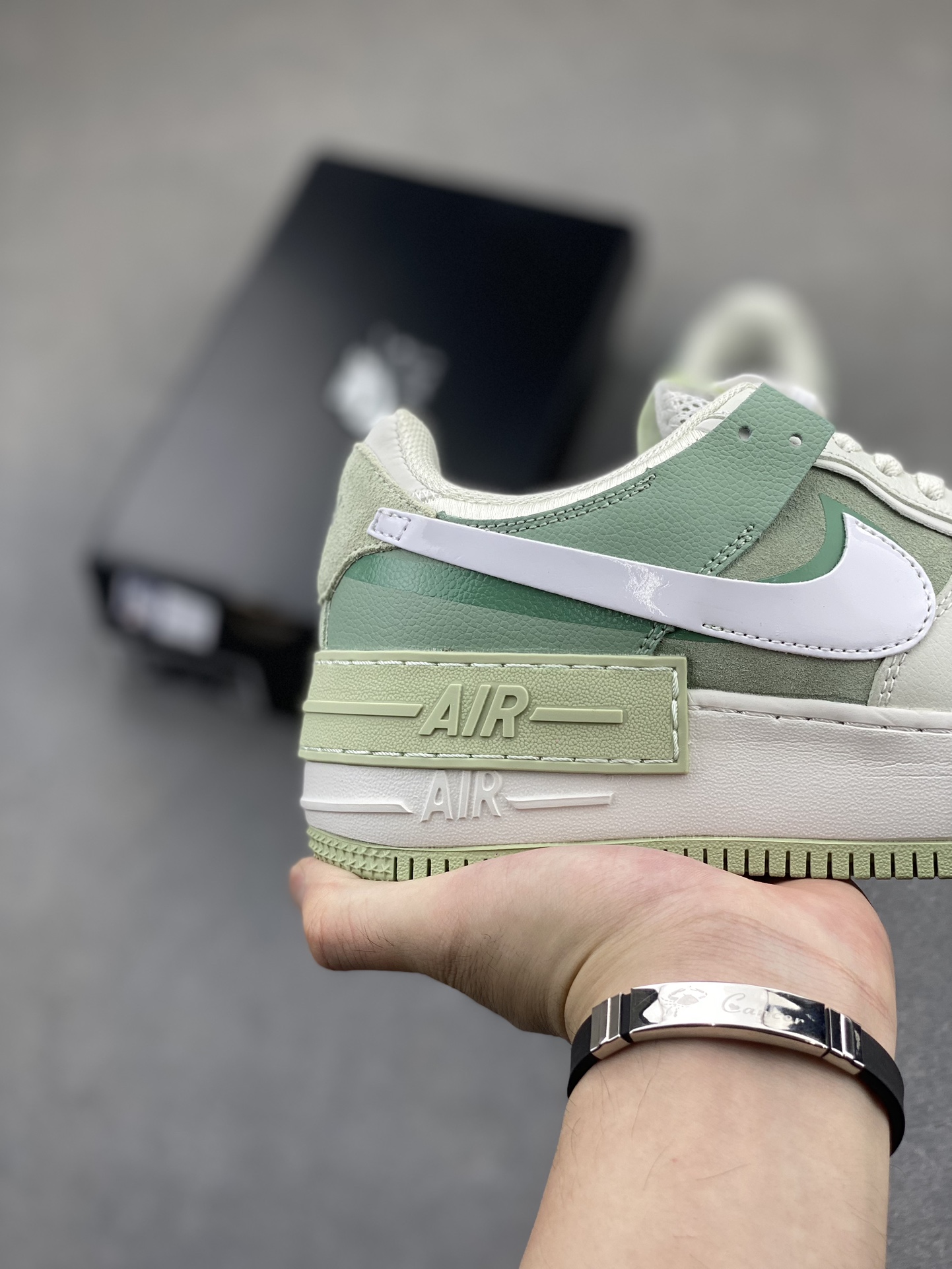Nike Air Force 1 Shadow Pastel Green Lightweight Fashion Sneakers 6 i1723228258 4236 0