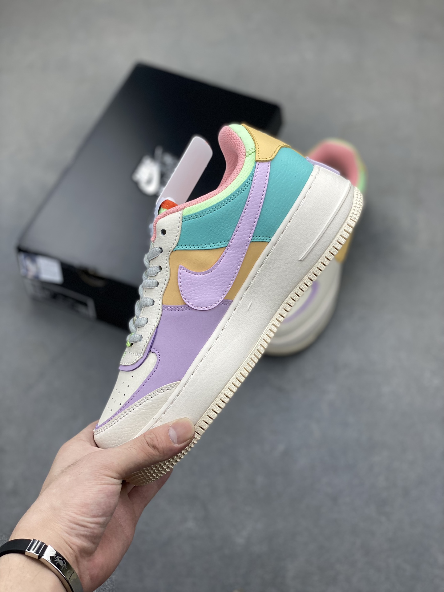 Nike Air Force 1 Shadow Pastel Lightweight Sneakers CW2655-001 4 i1723228374 8772 0