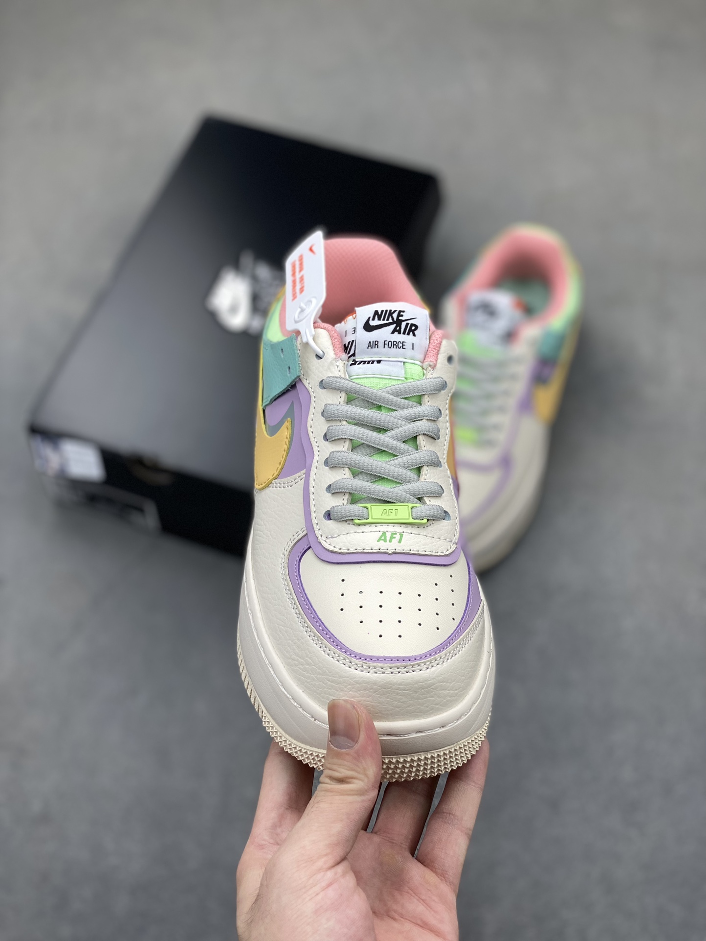 Nike Air Force 1 Shadow Pastel Lightweight Sneakers CW2655-001 3 i1723228375 2494 0