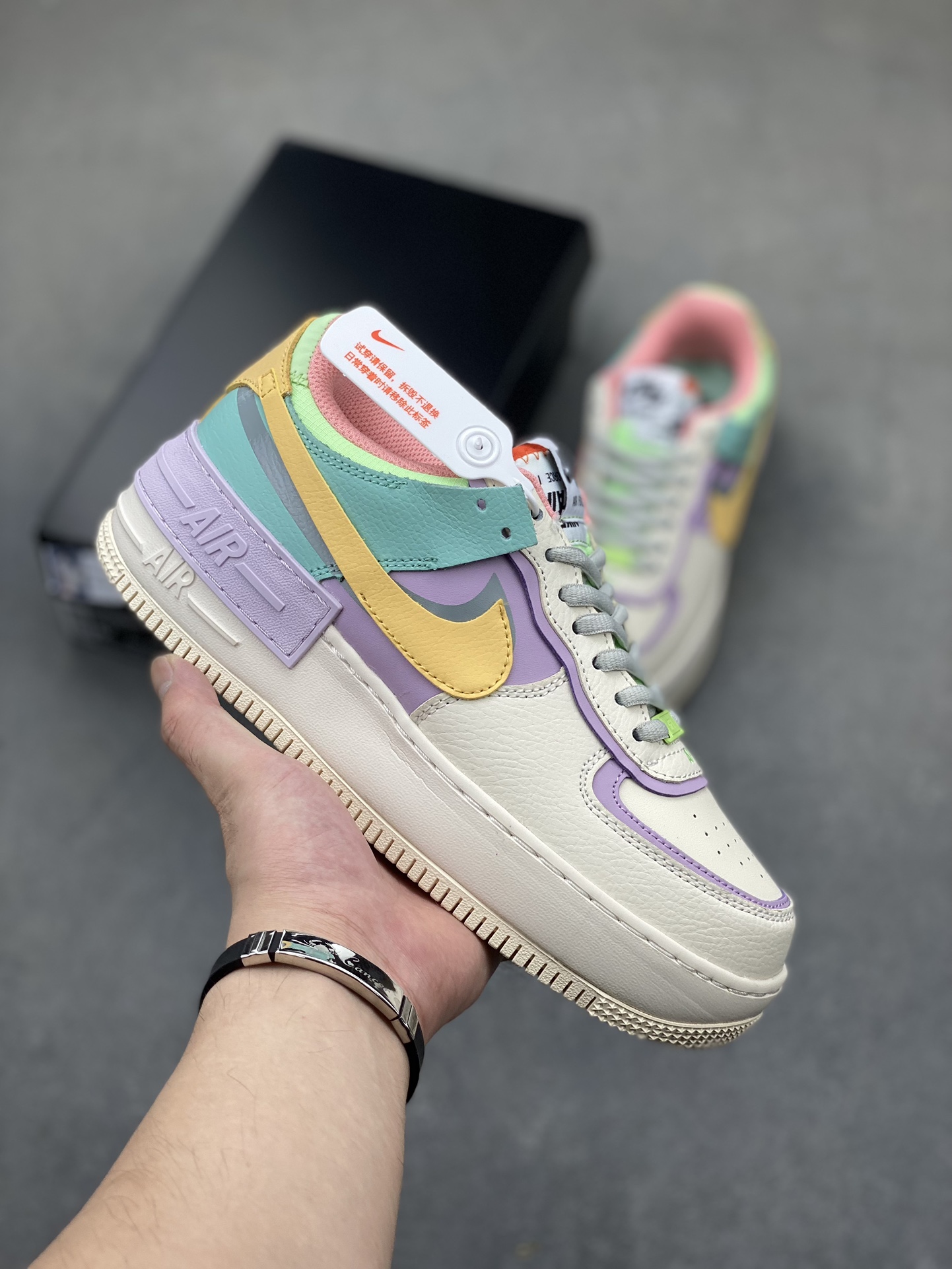 Nike Air Force 1 Shadow Pastel Lightweight Sneakers CW2655-001 2 i1723228375 2522 0