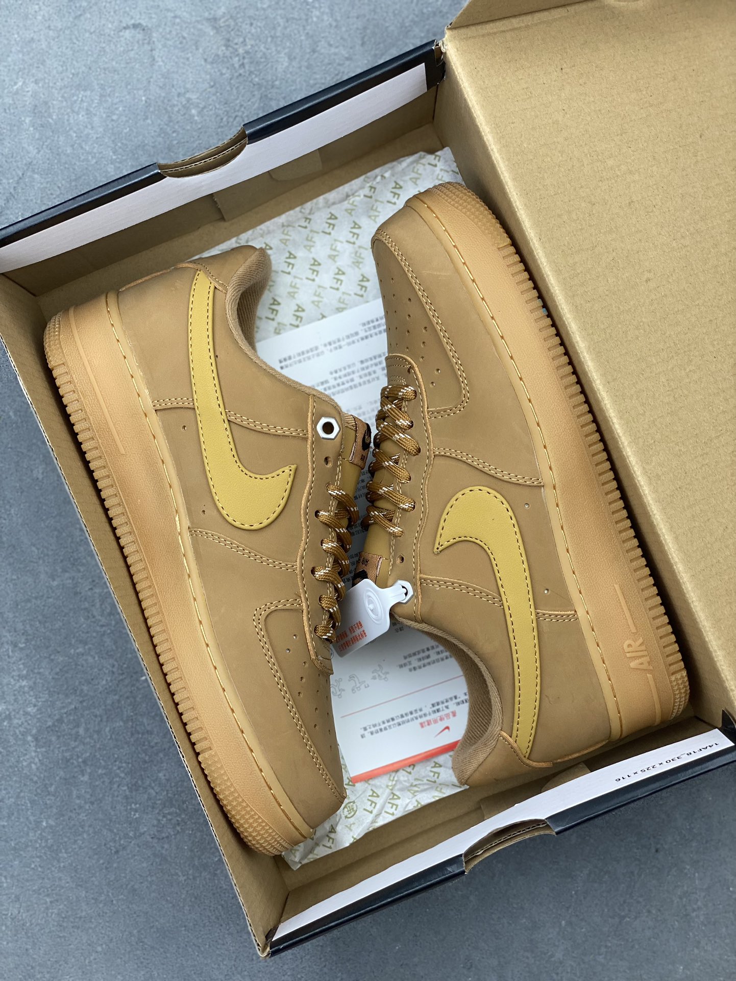 Nike Air Force 1 '07 Company Grade Honeycomb Air Cushion CJ9179-200 10 i1723228857 8103 4