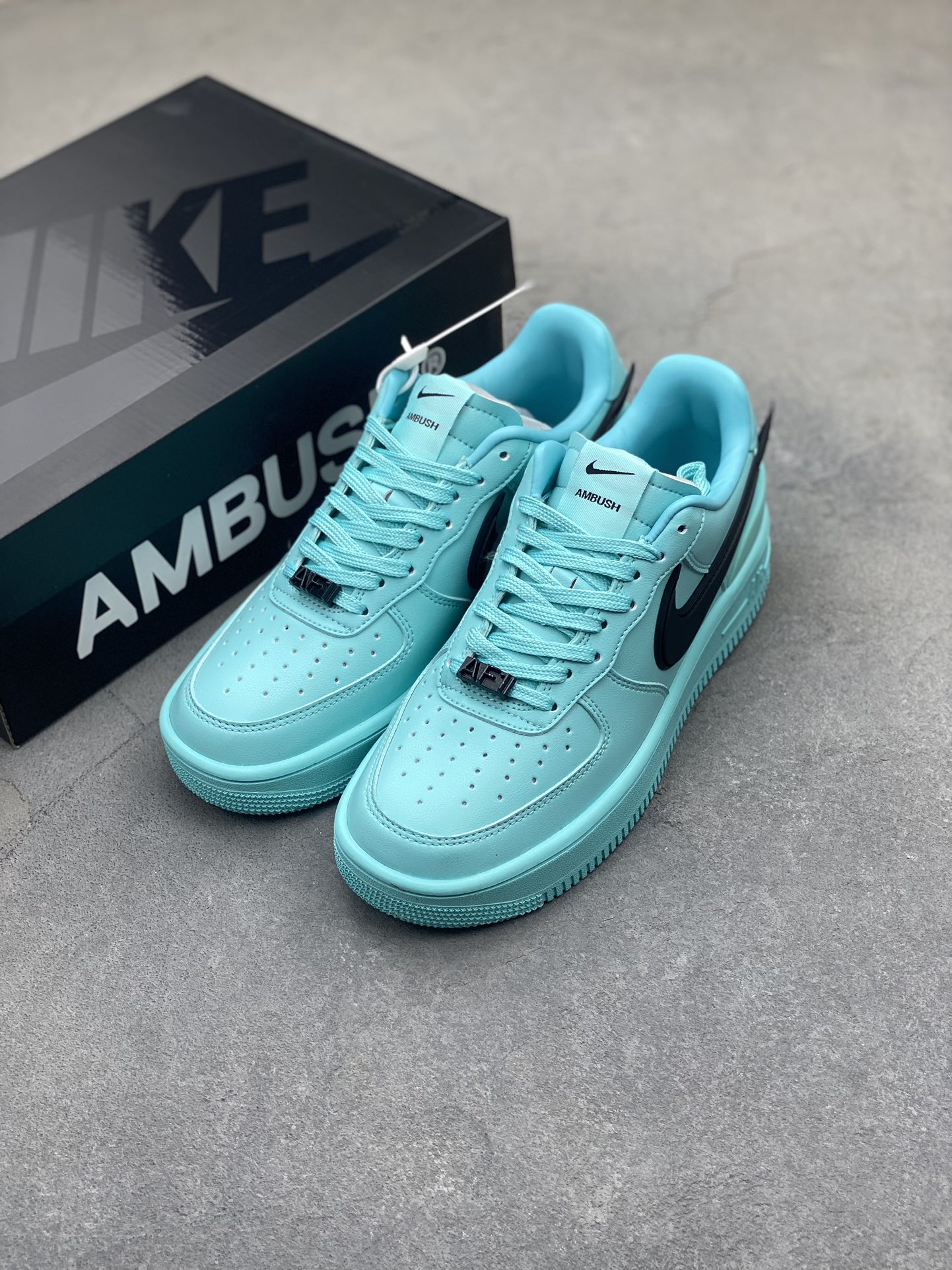 Nike Air Force 1 Low AMBUSH Collab Sneakers - DV3464-115 - Turquoise 9 i1723317282 7805 5