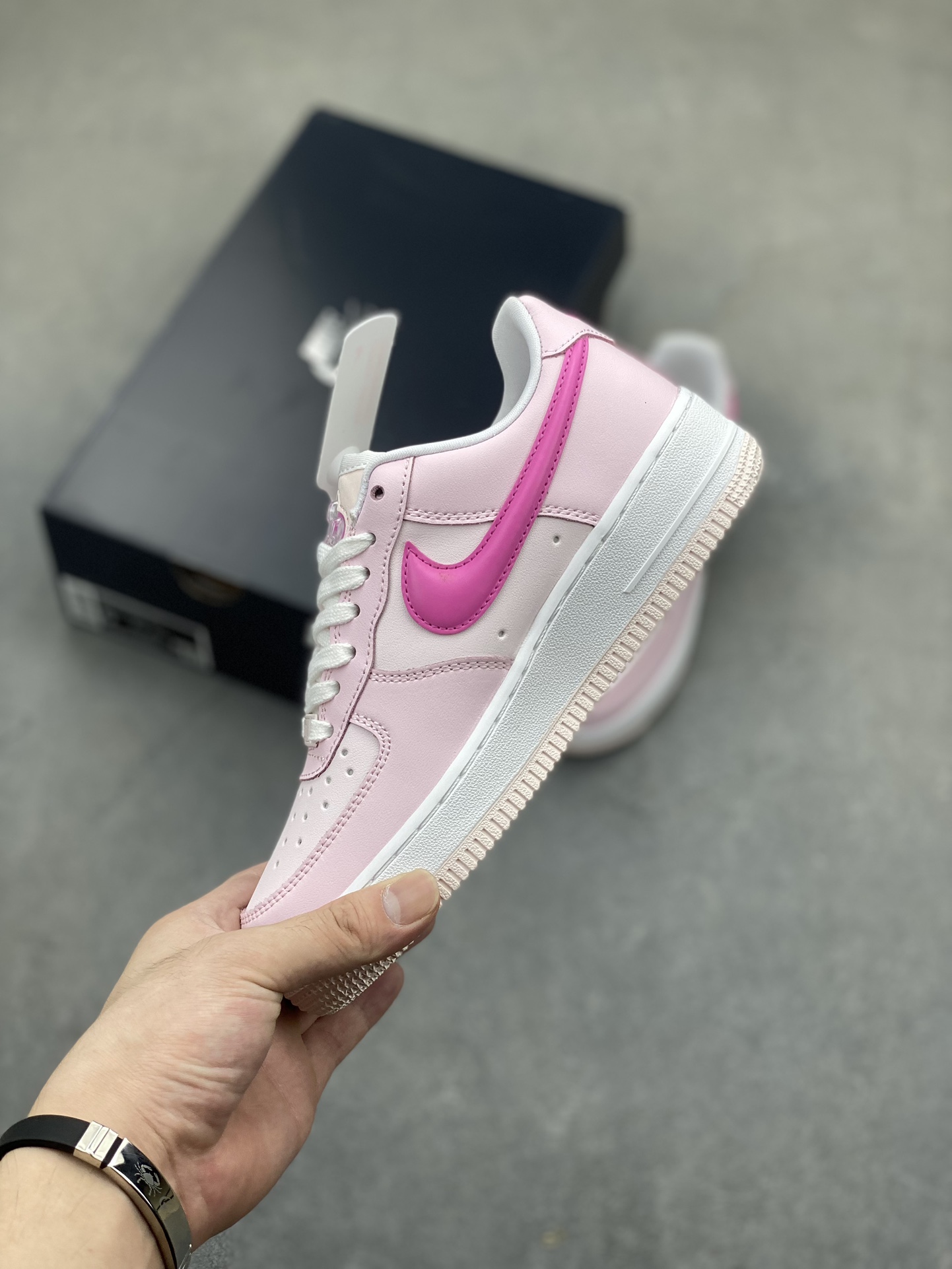 Nike Air Force 1 Low White Pink Cat Paw Women's Shoes (HM3696-661) 4 i1723317336 1093 8