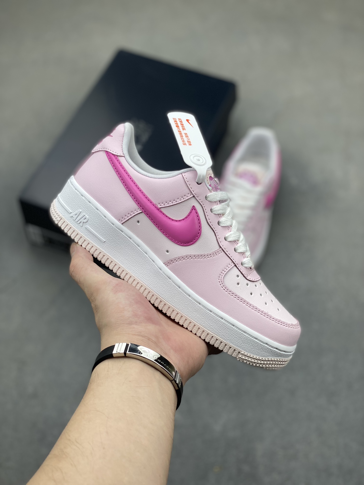 Nike Air Force 1 Low White Pink Cat Paw Women's Shoes (HM3696-661) 2 i1723317336 5778 5